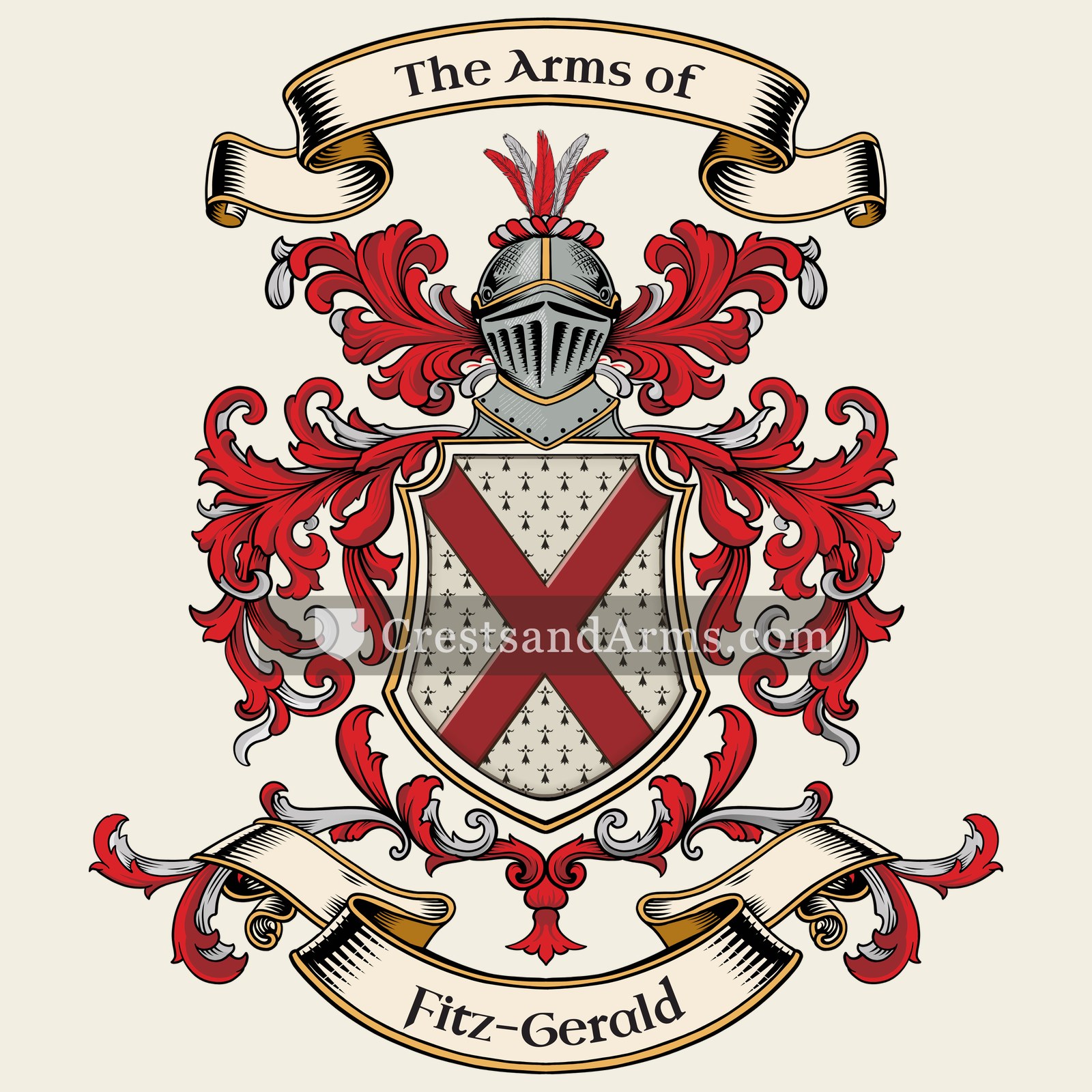 The Fitz-Gerald coat of arms