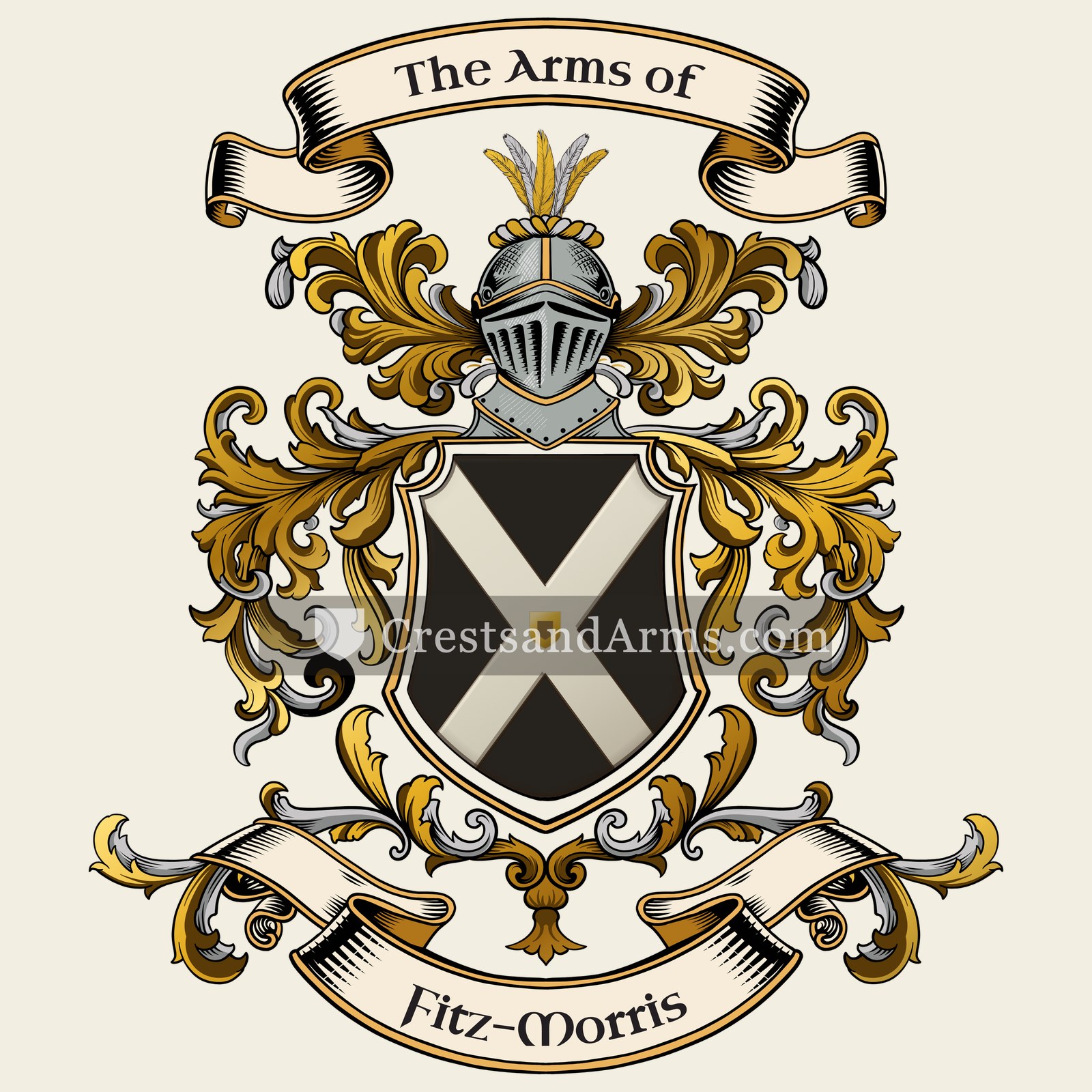 The Fitz-Morris coat of arms