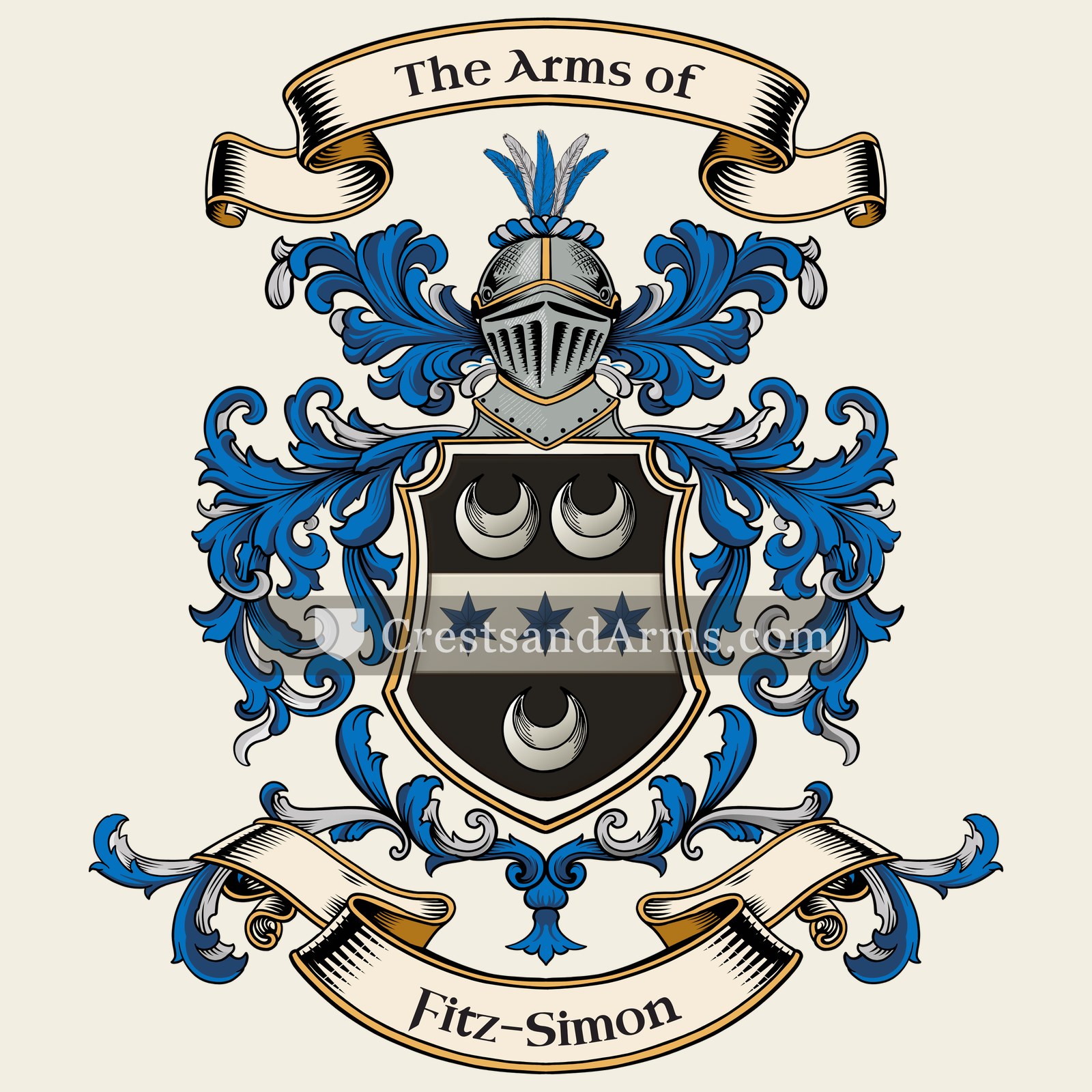 The Fitz-Simon coat of arms