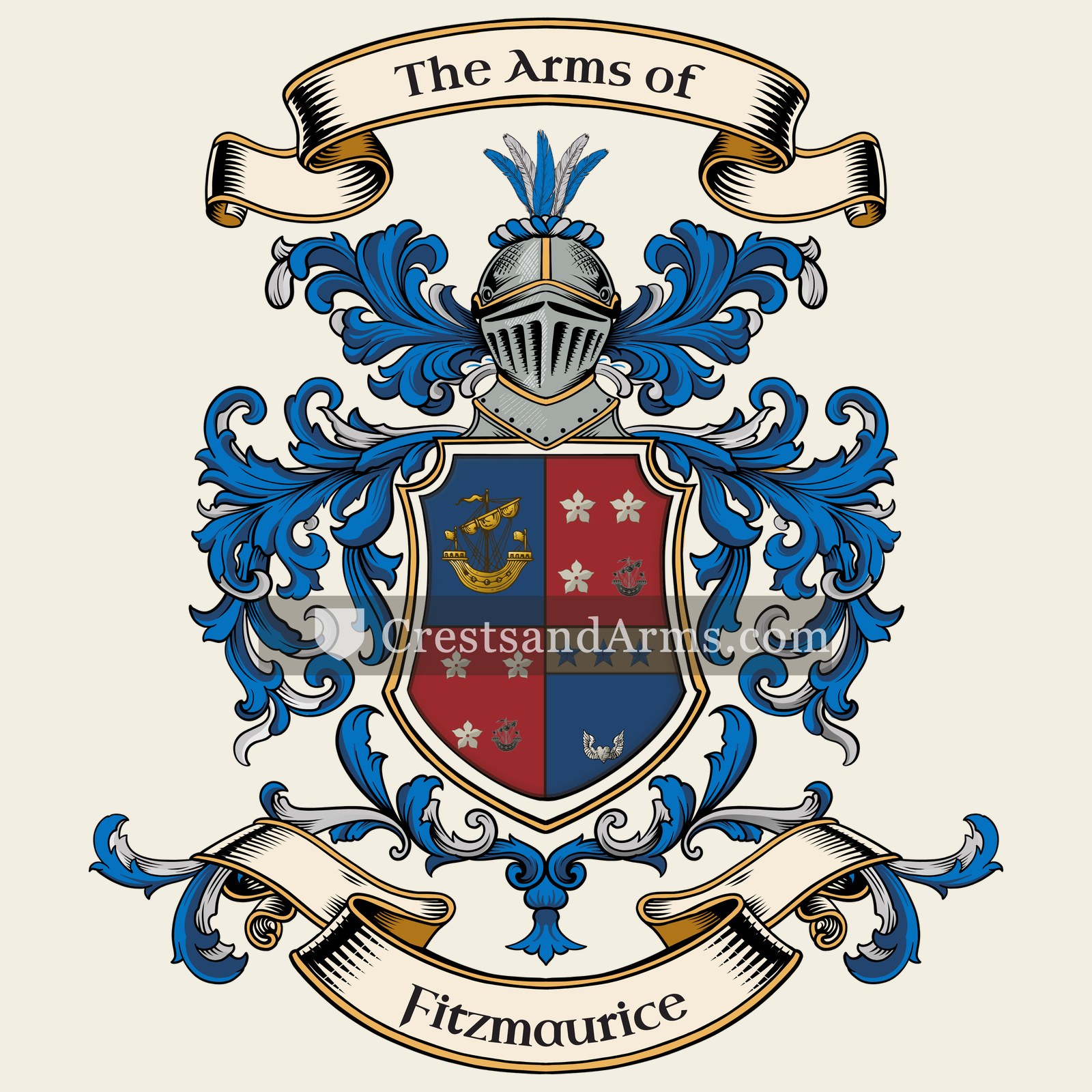 The Fitzmaurice coat of arms