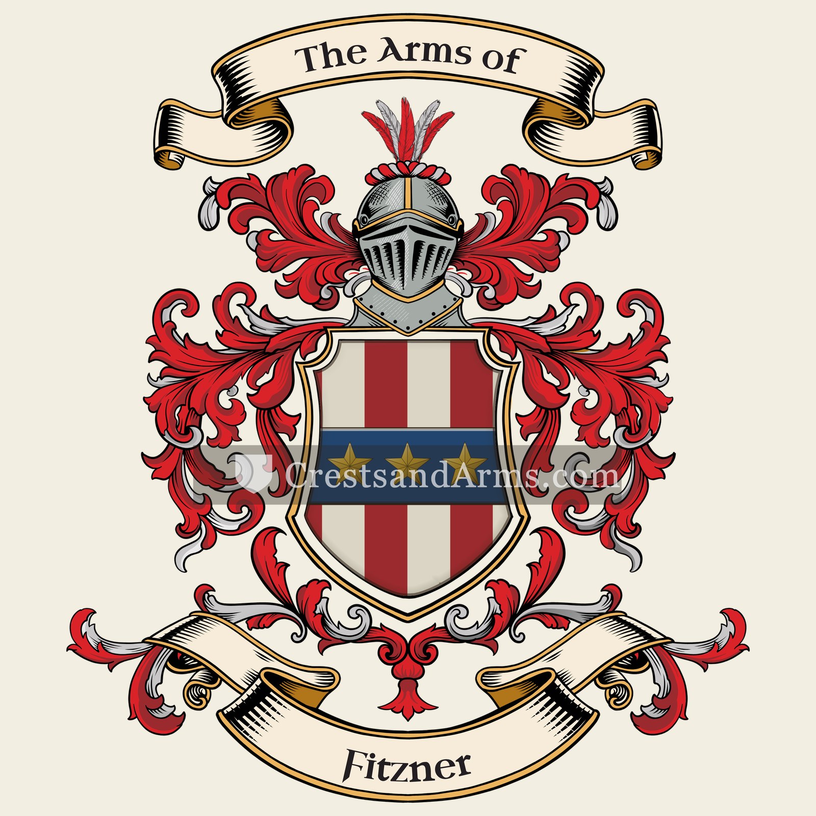 The Fitzner coat of arms