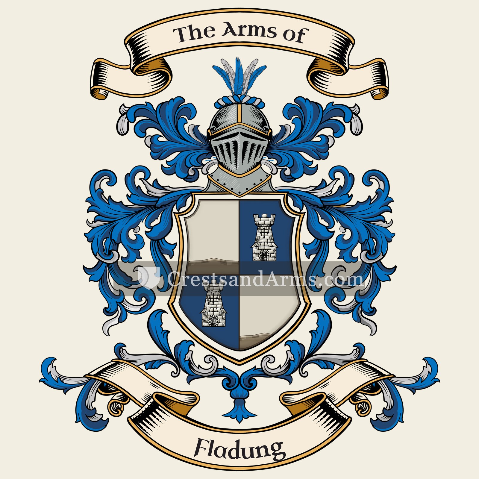 The Fladung coat of arms