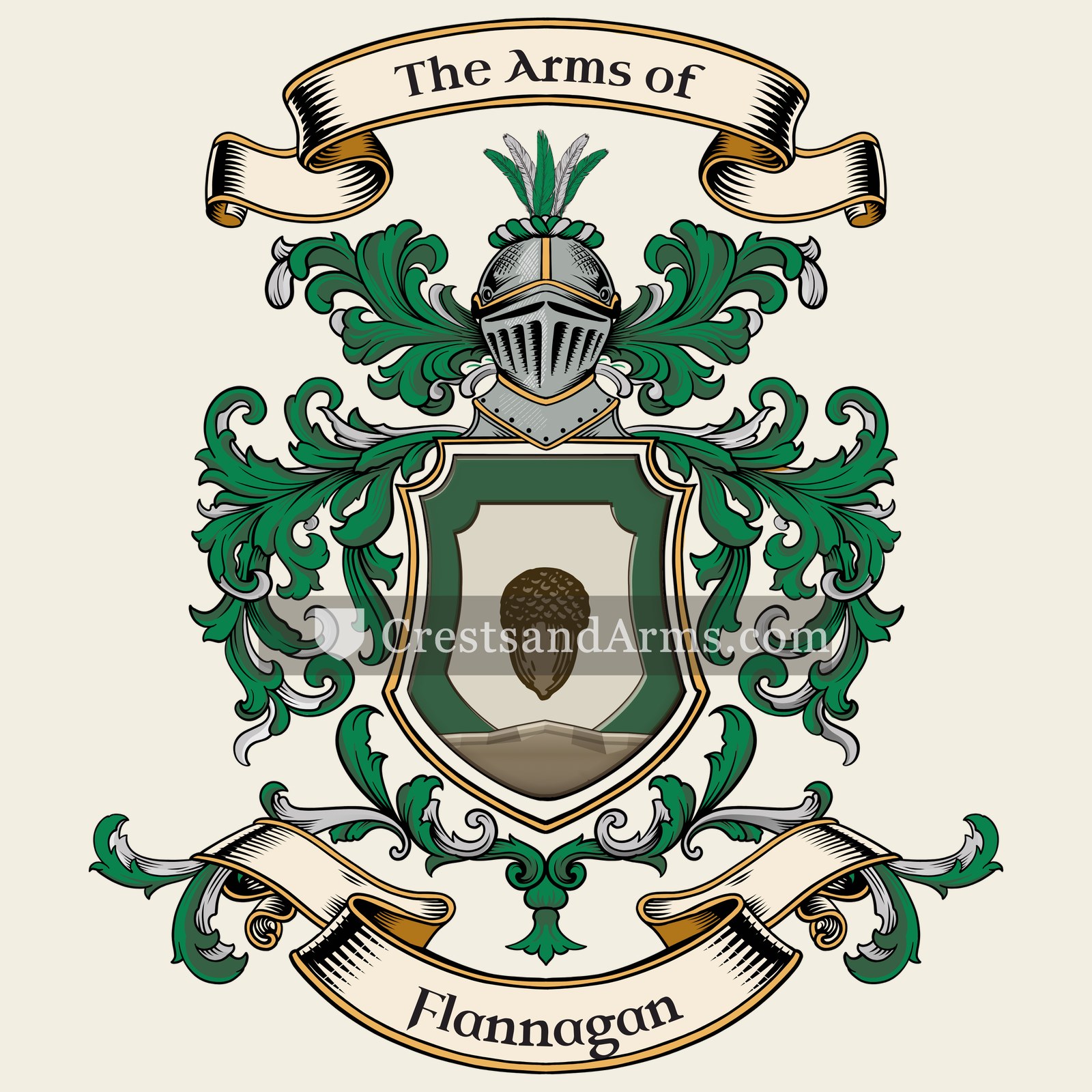 The Flannagan coat of arms