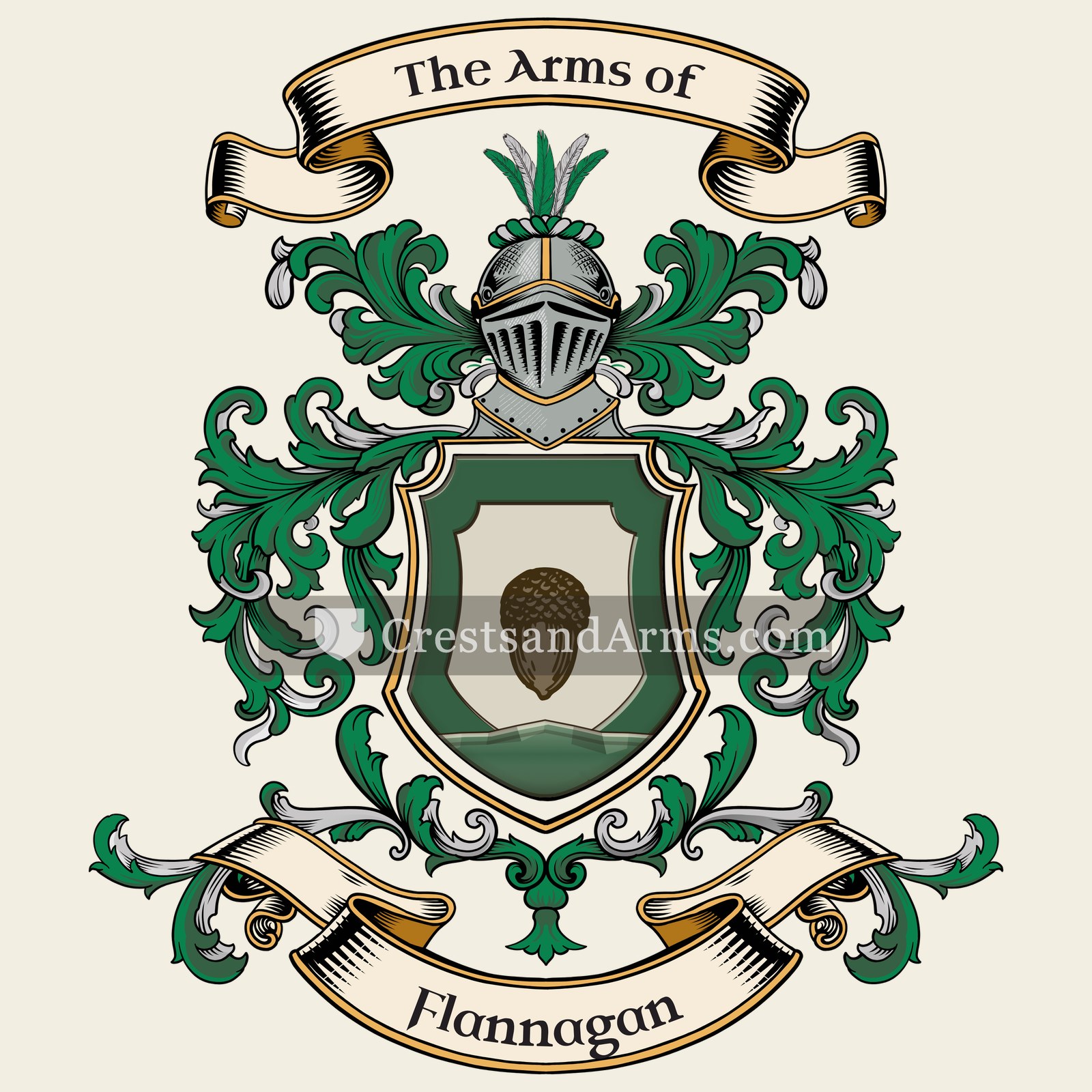 The Flannagan coat of arms