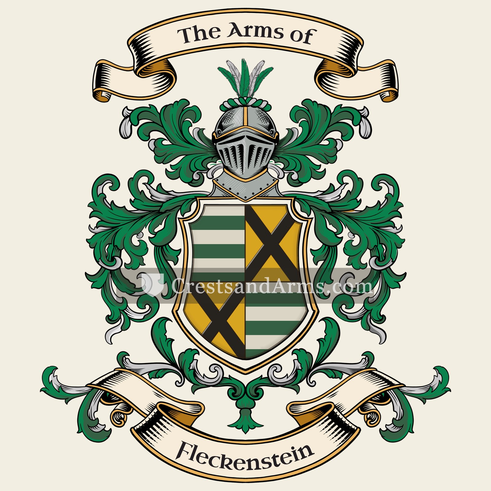 The Fleckenstein coat of arms