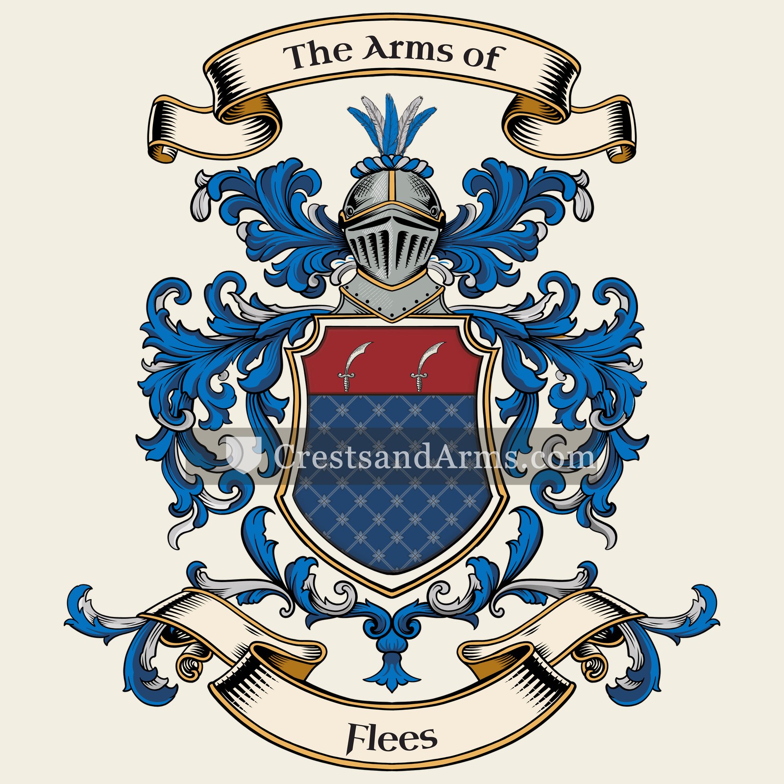 The Flees coat of arms