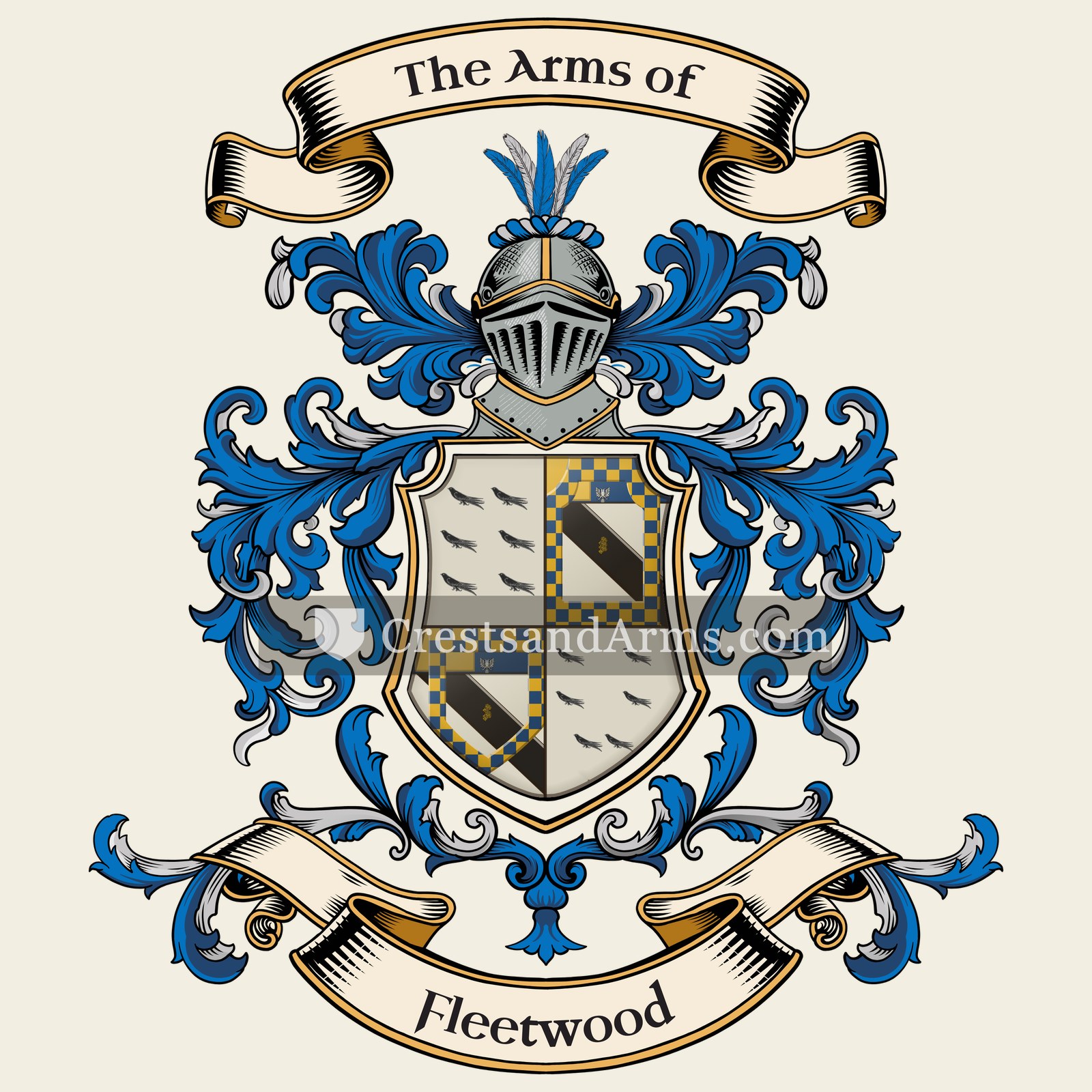 The Fleetwood coat of arms