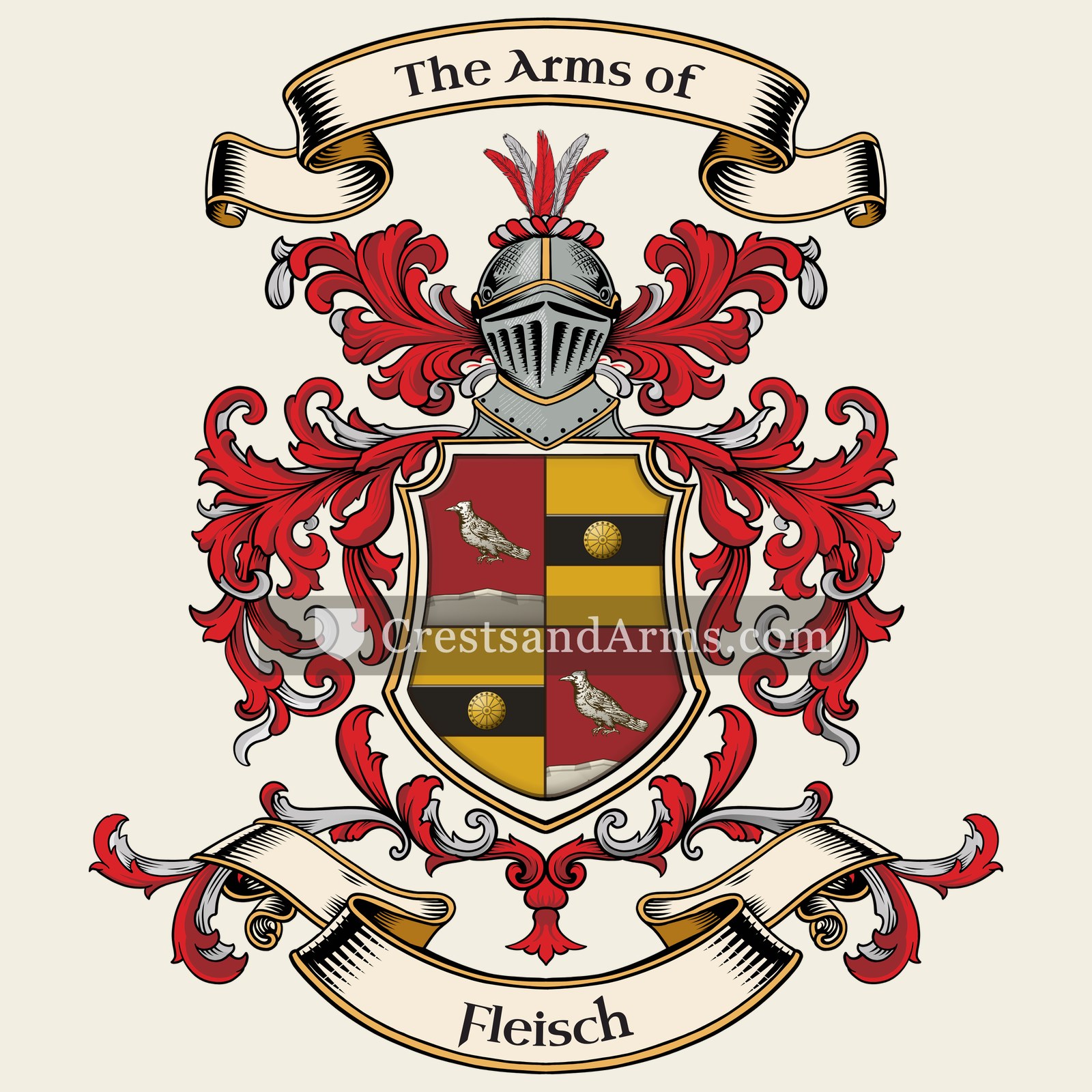 The Fleisch coat of arms