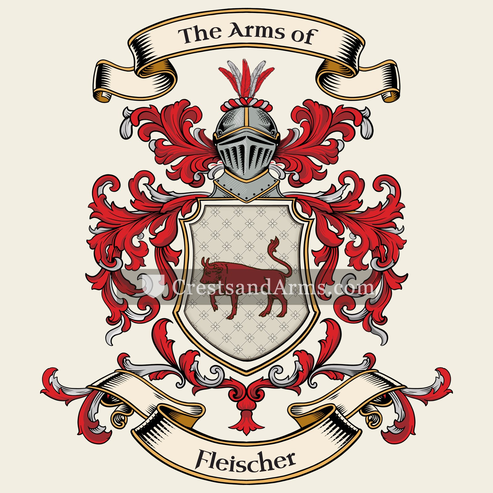 The Fleischer coat of arms