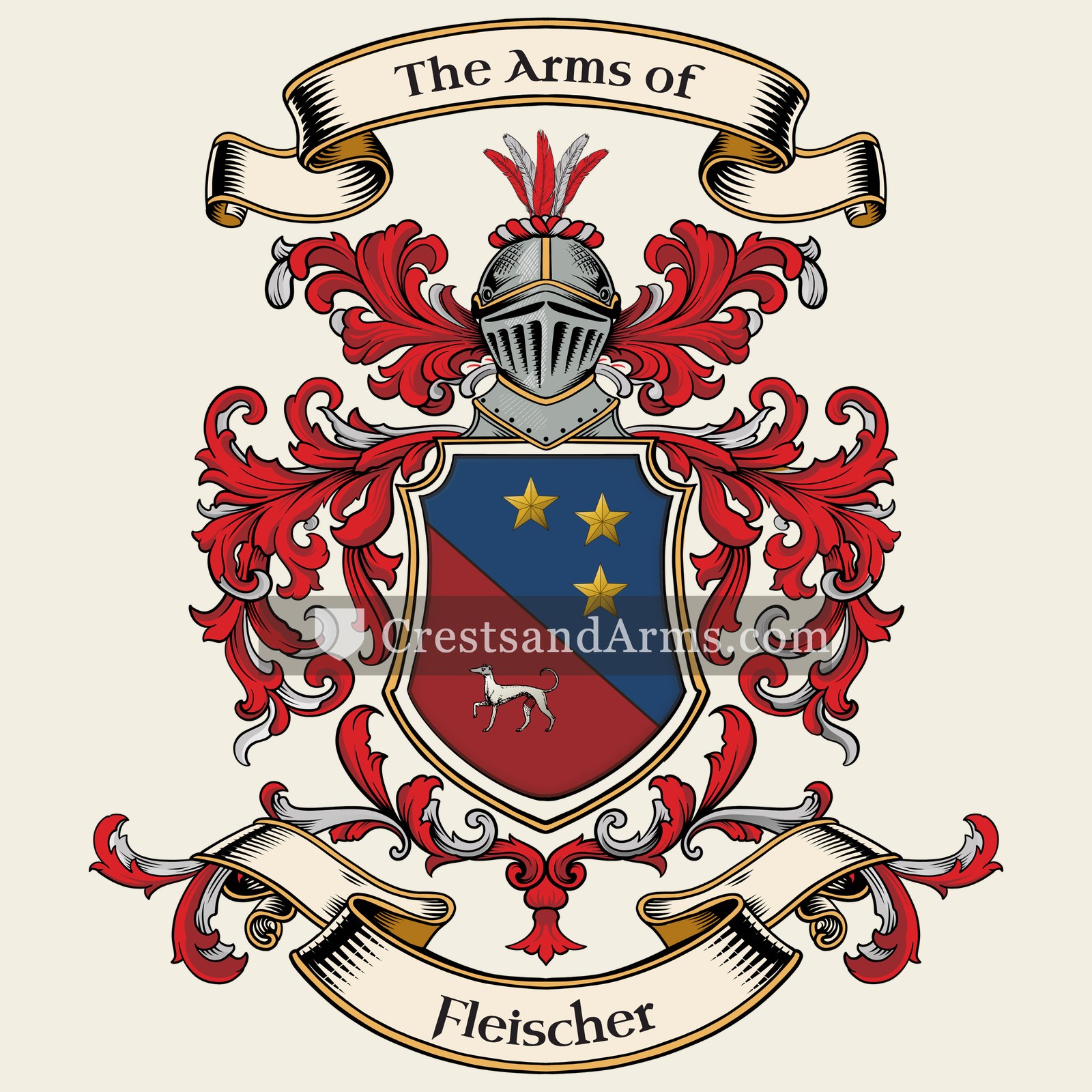 The Fleischer coat of arms