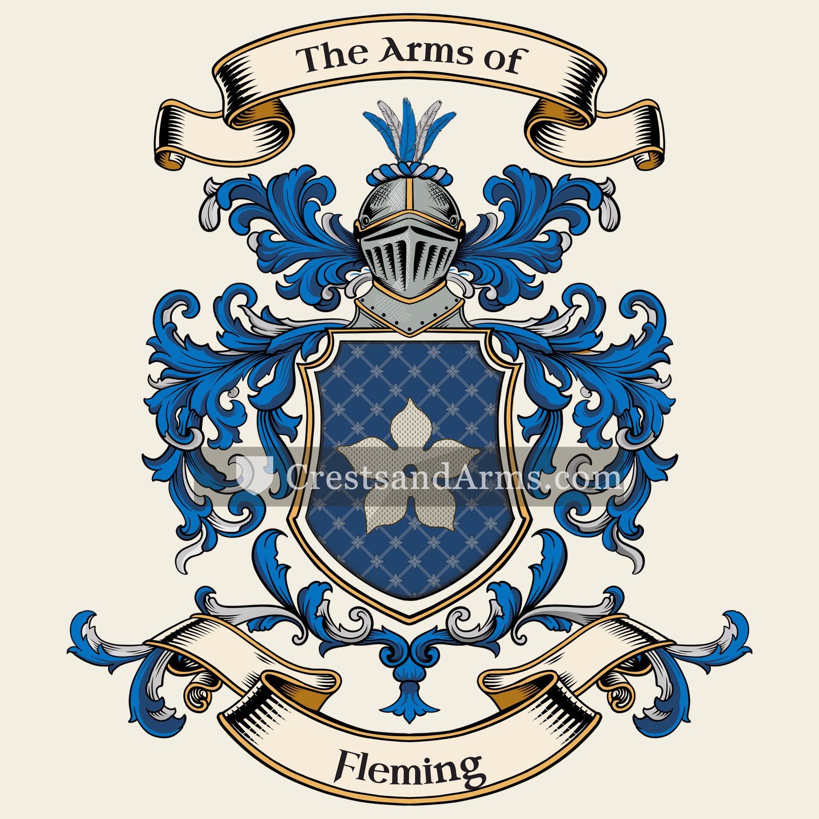 The Fleming coat of arms