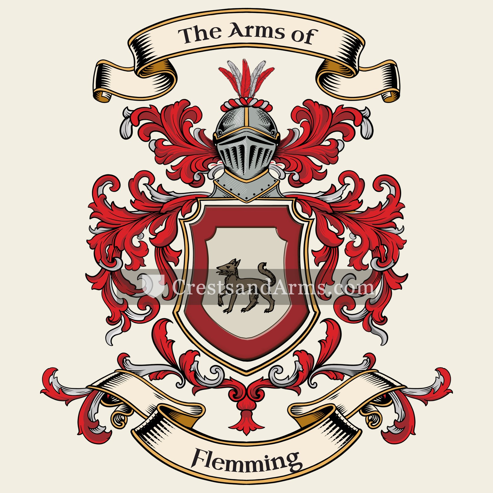 The Flemming coat of arms