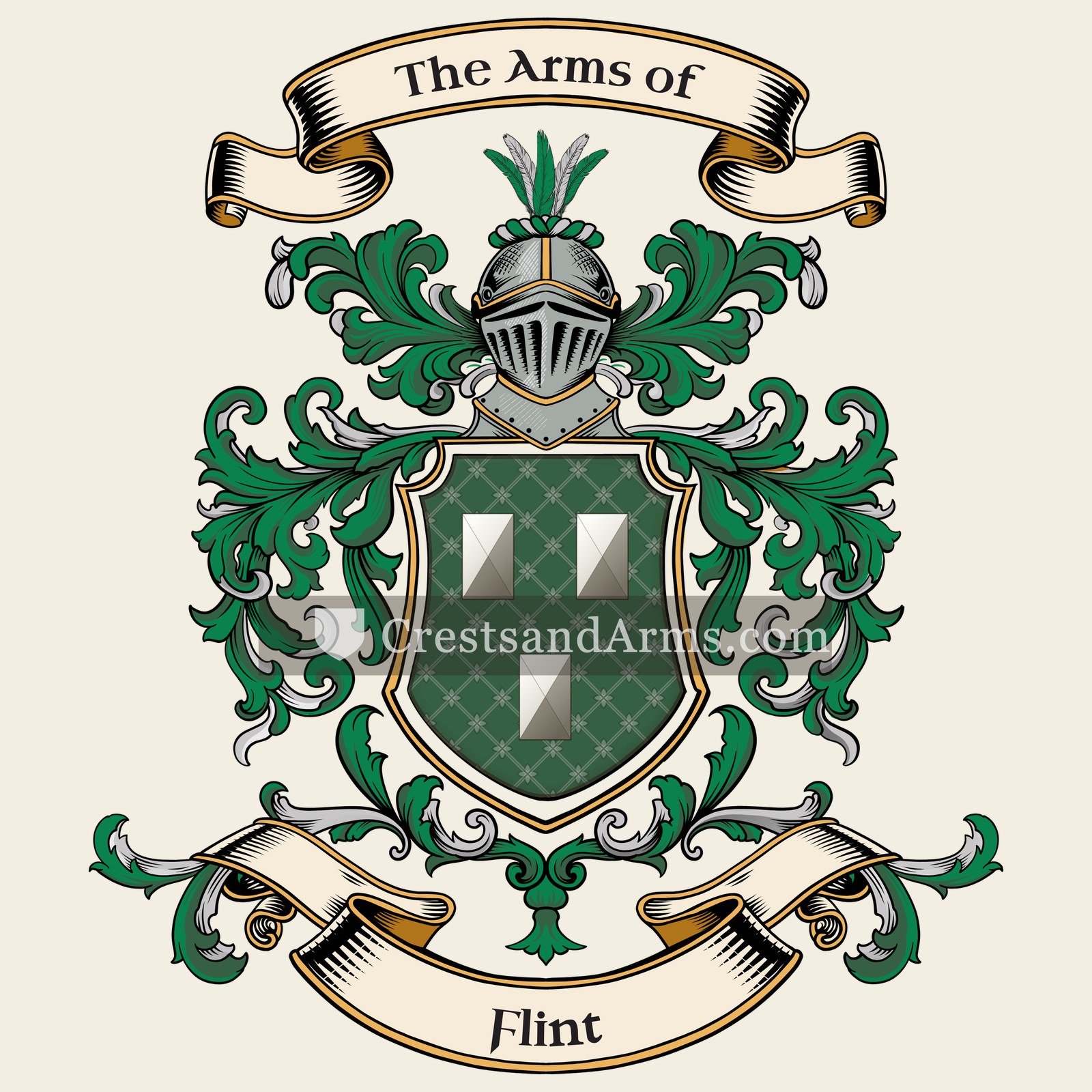 The Flint coat of arms
