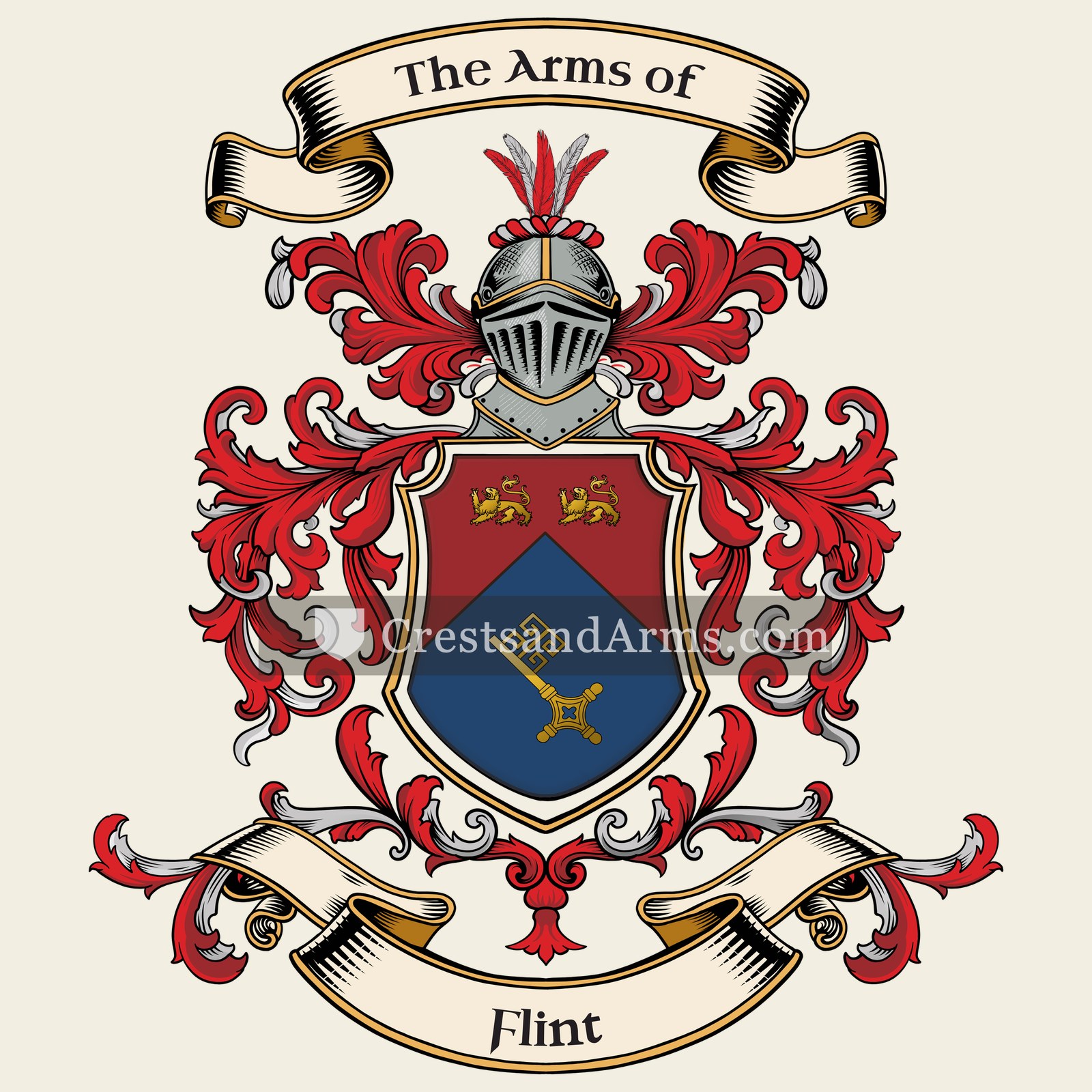 The Flint coat of arms
