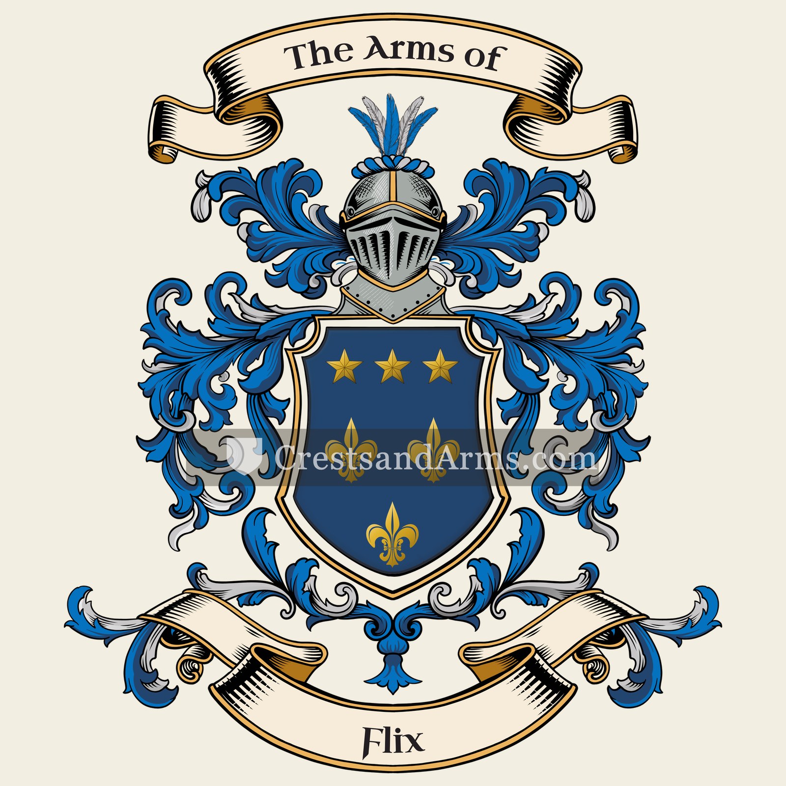 The Flix coat of arms