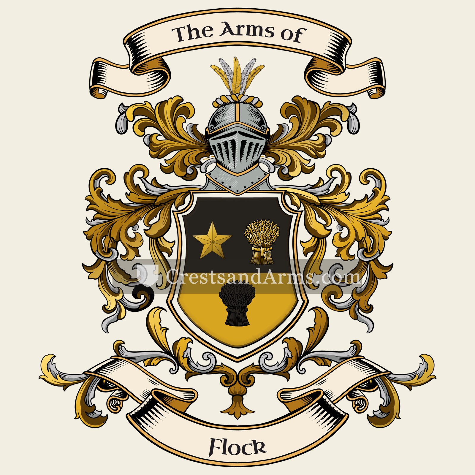 The Flock coat of arms