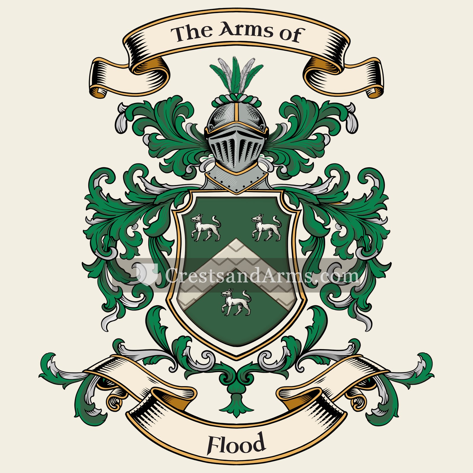The Flood coat of arms