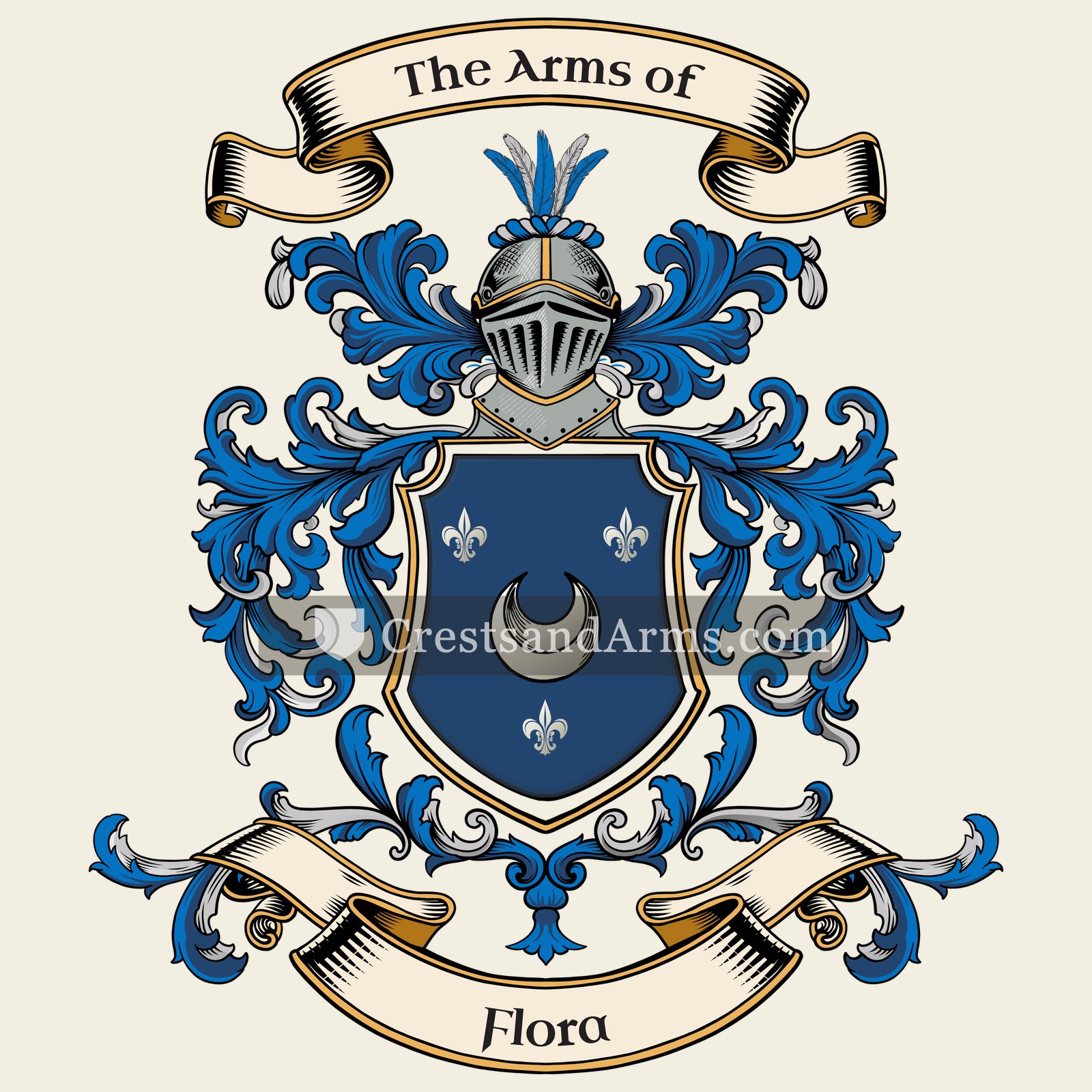 The Flora coat of arms