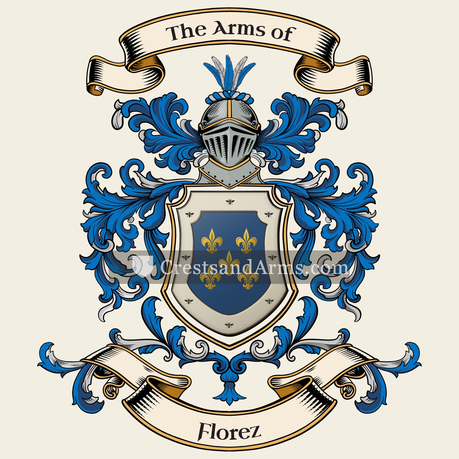 The Florez coat of arms