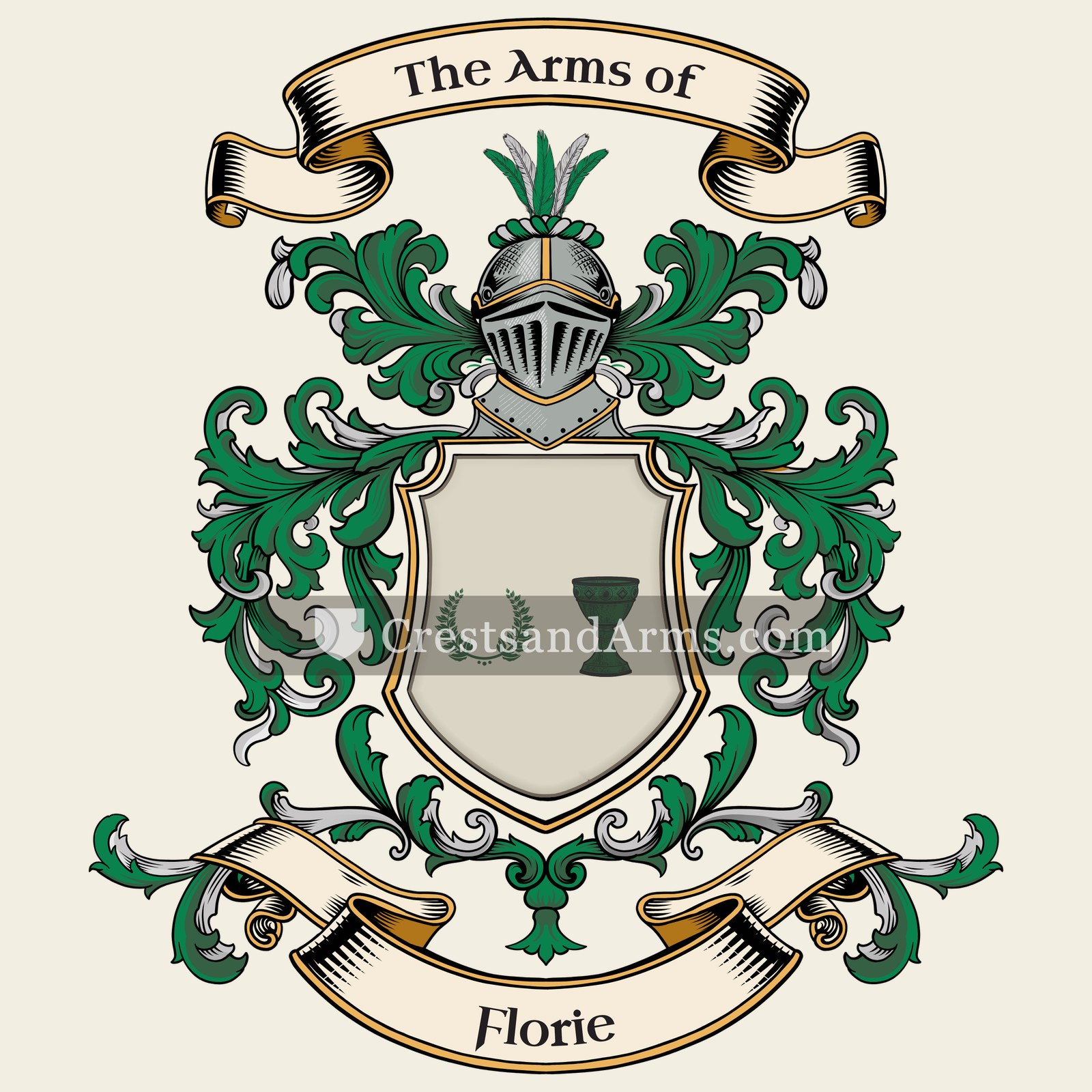 The Florie coat of arms