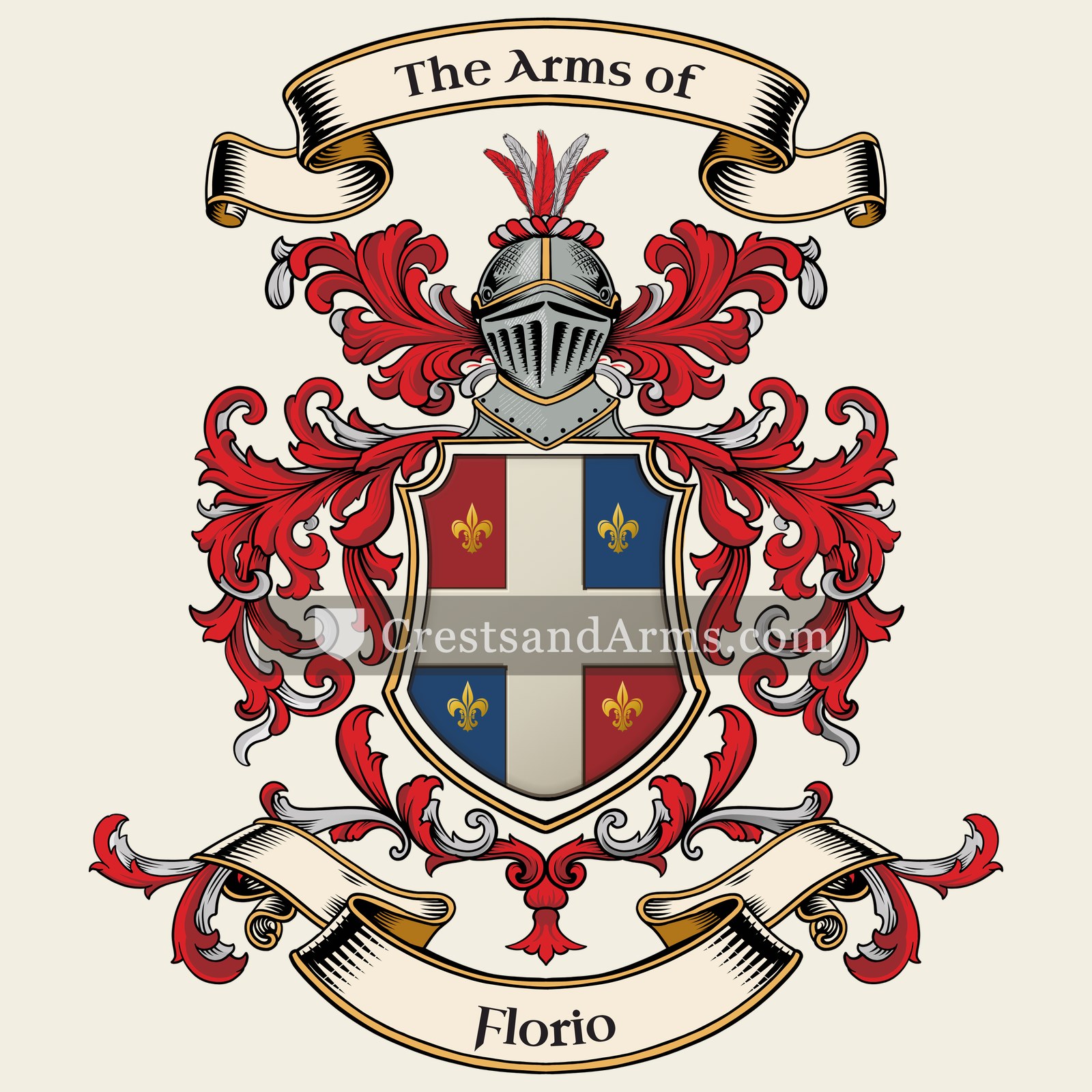 The Florio coat of arms