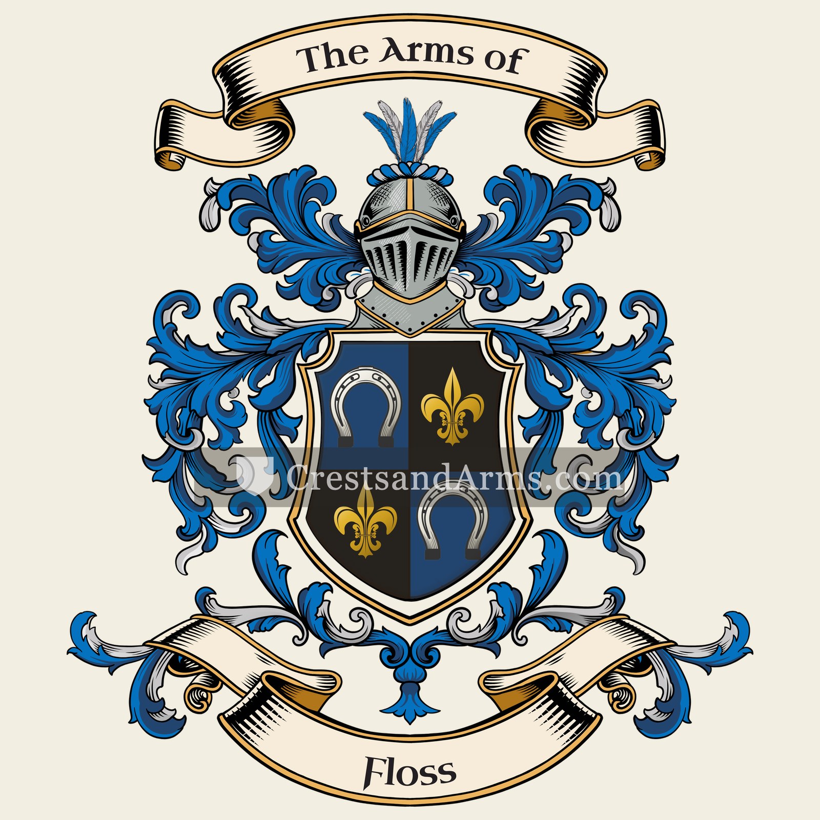 The Floss coat of arms