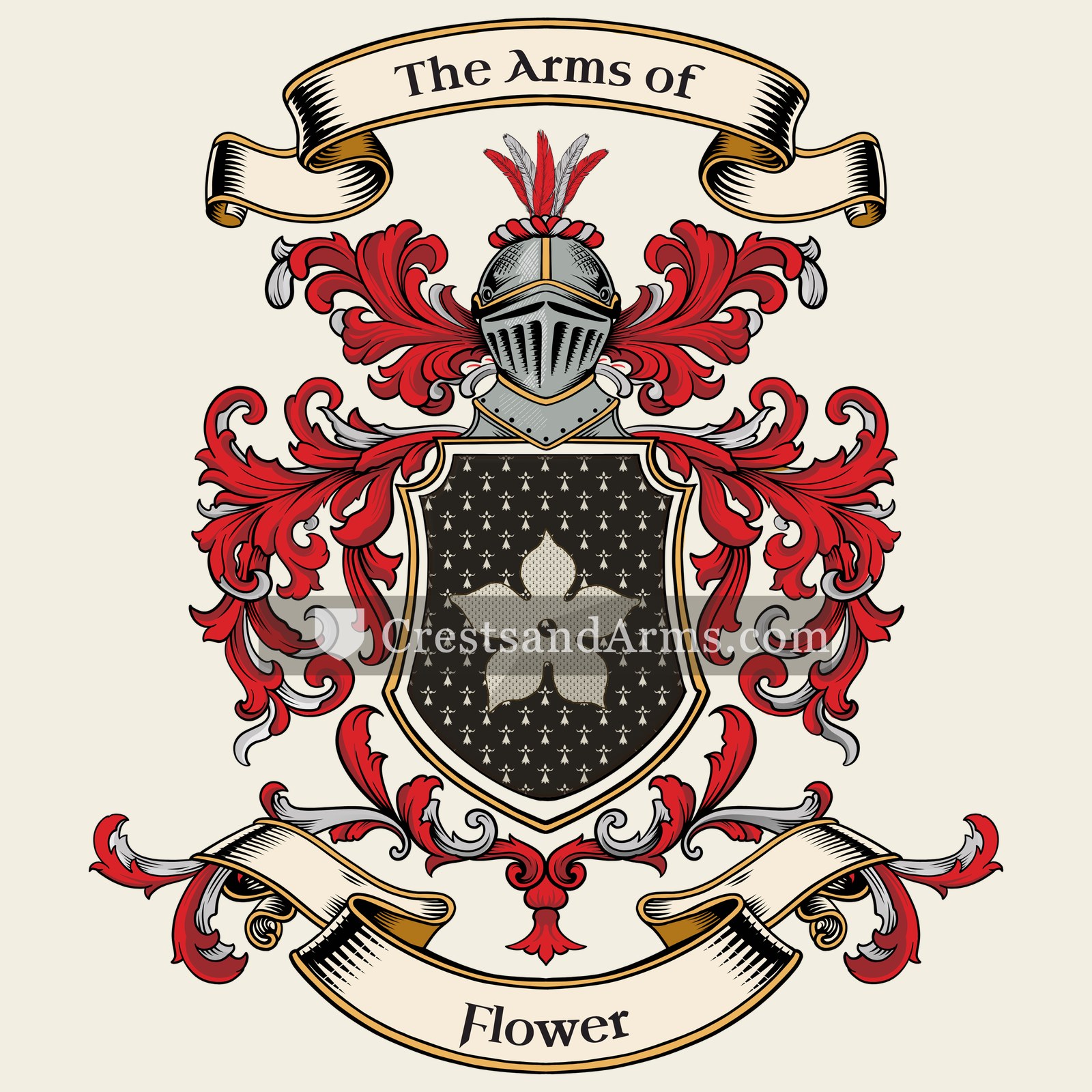 The Flower coat of arms
