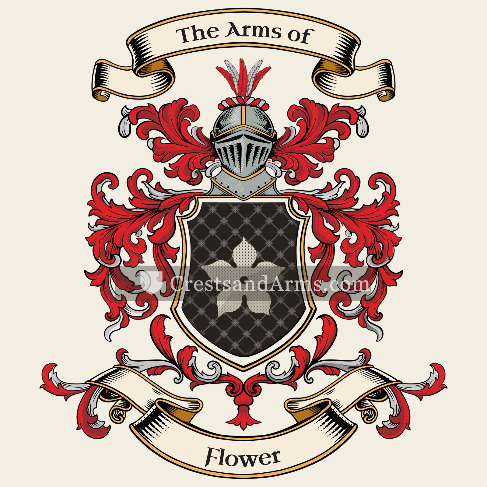The Flower coat of arms