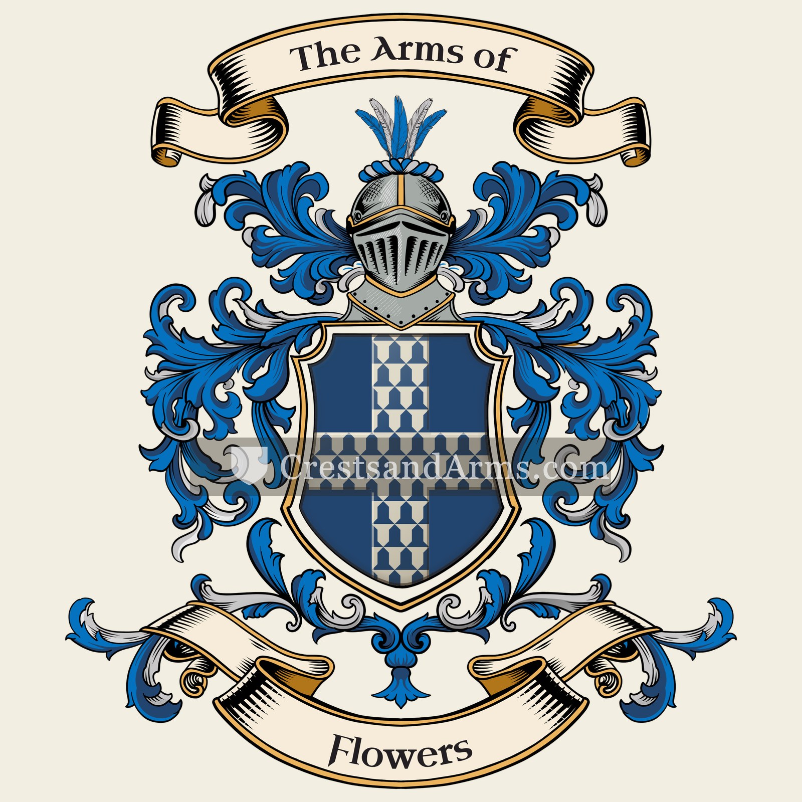 The Flowers coat of arms