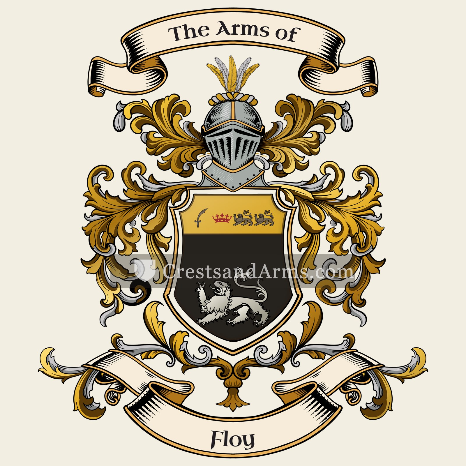 The Floy coat of arms
