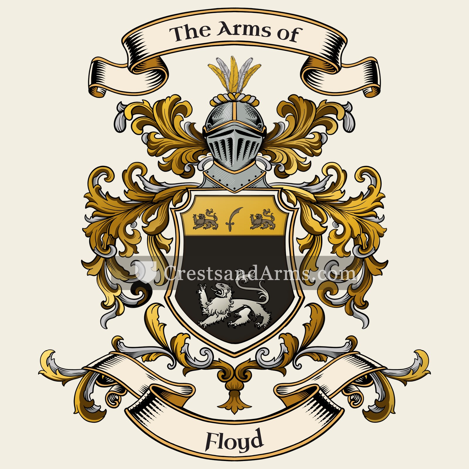 The Floyd coat of arms