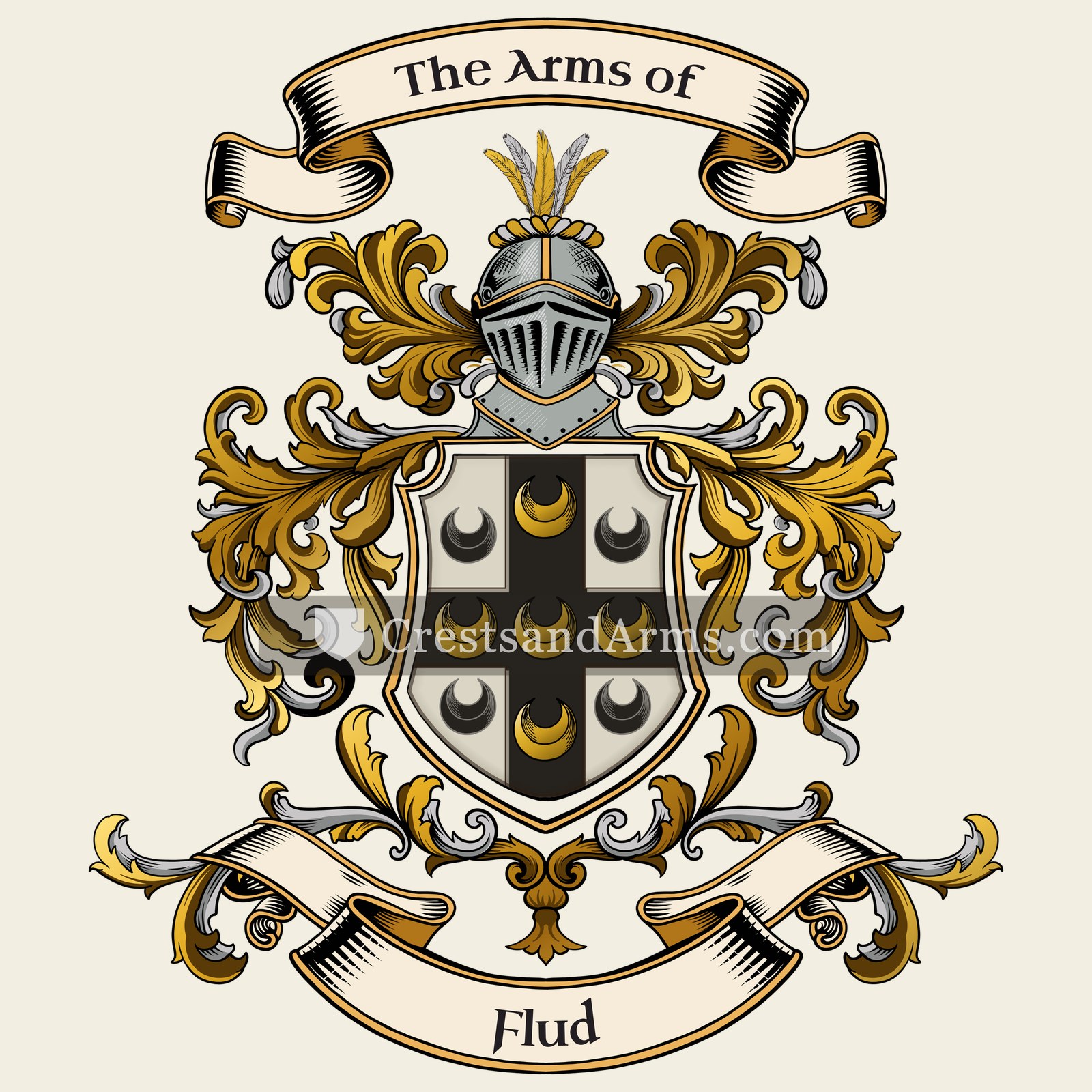 The Flud coat of arms