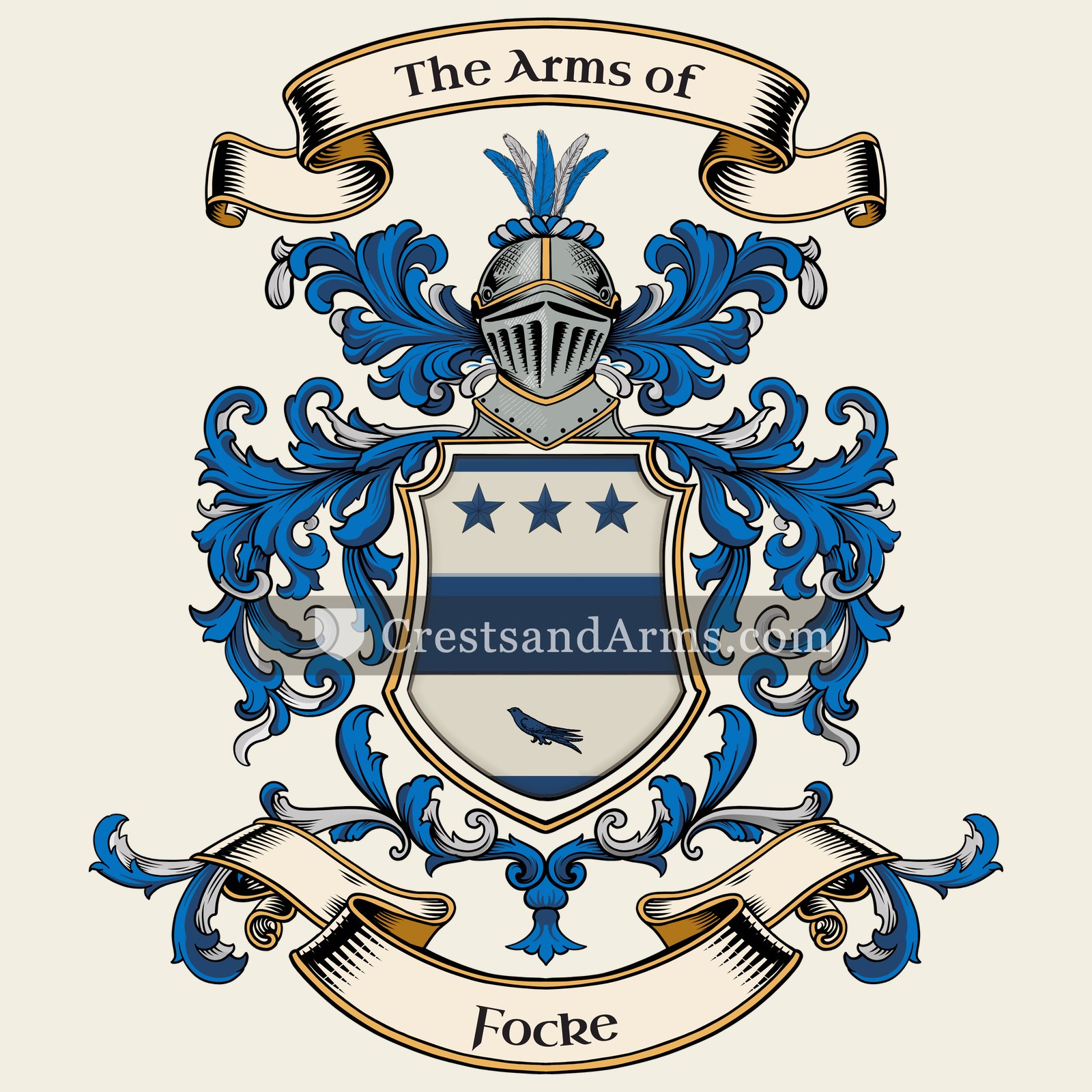 The Focke coat of arms