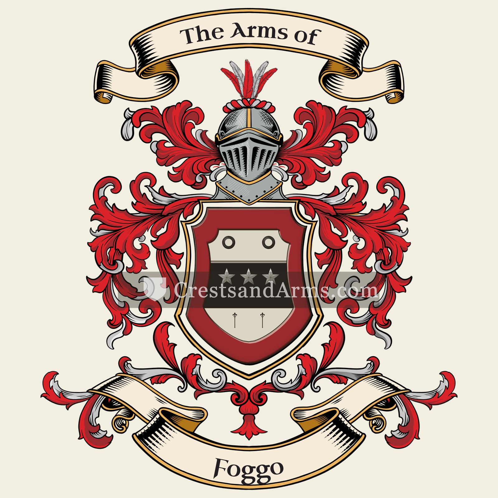 The Foggo coat of arms