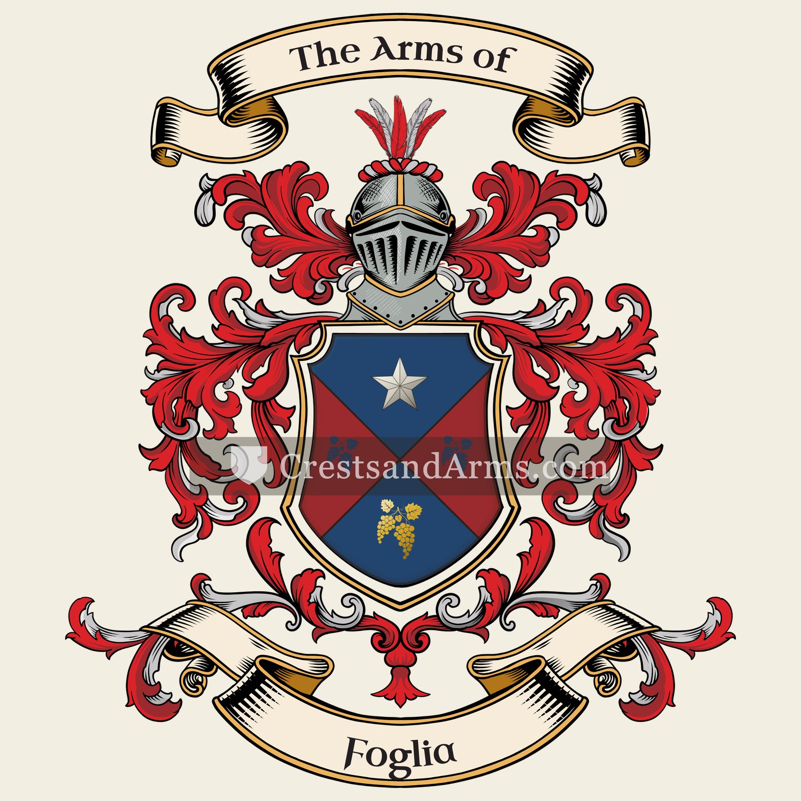 The Foglia coat of arms