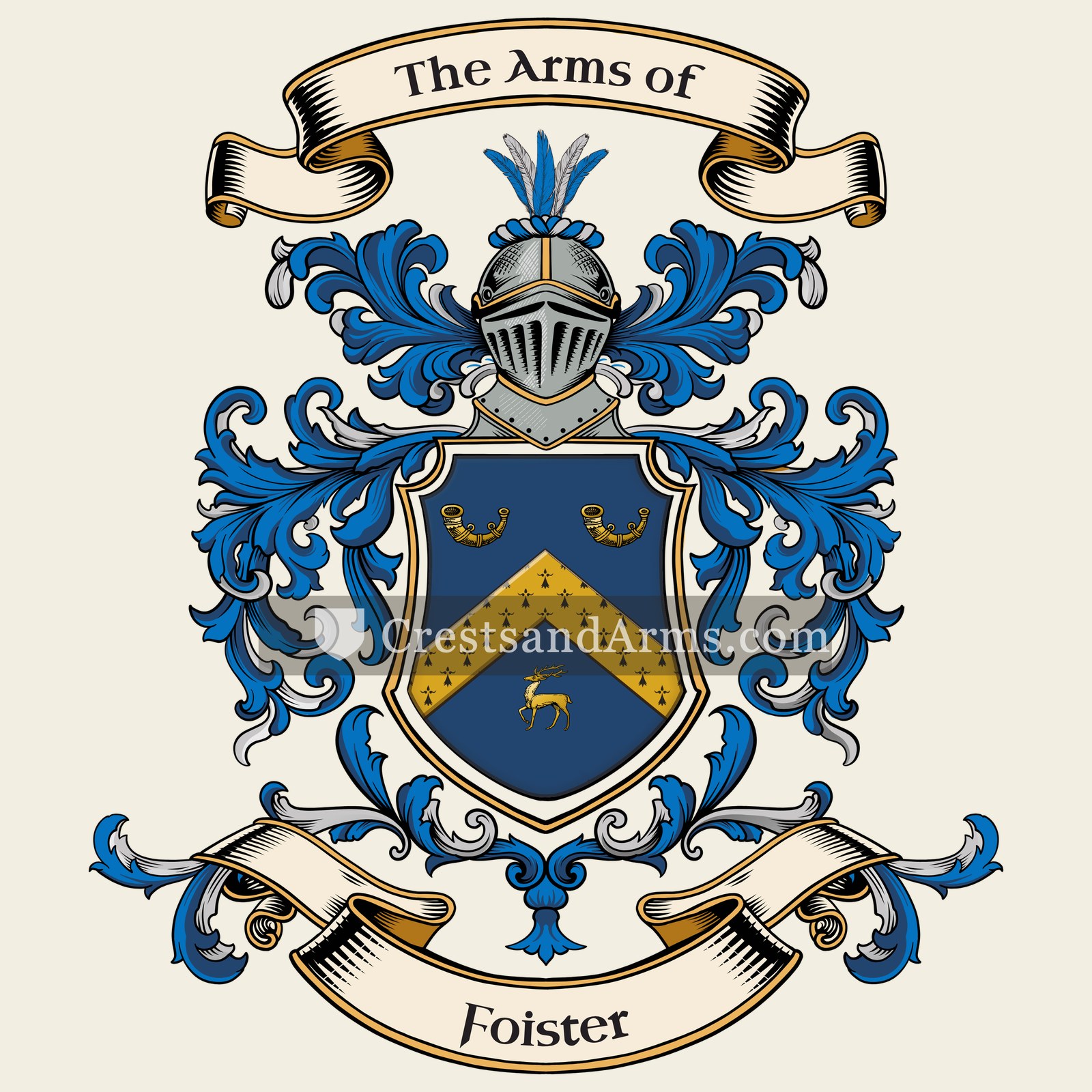 The Foister coat of arms