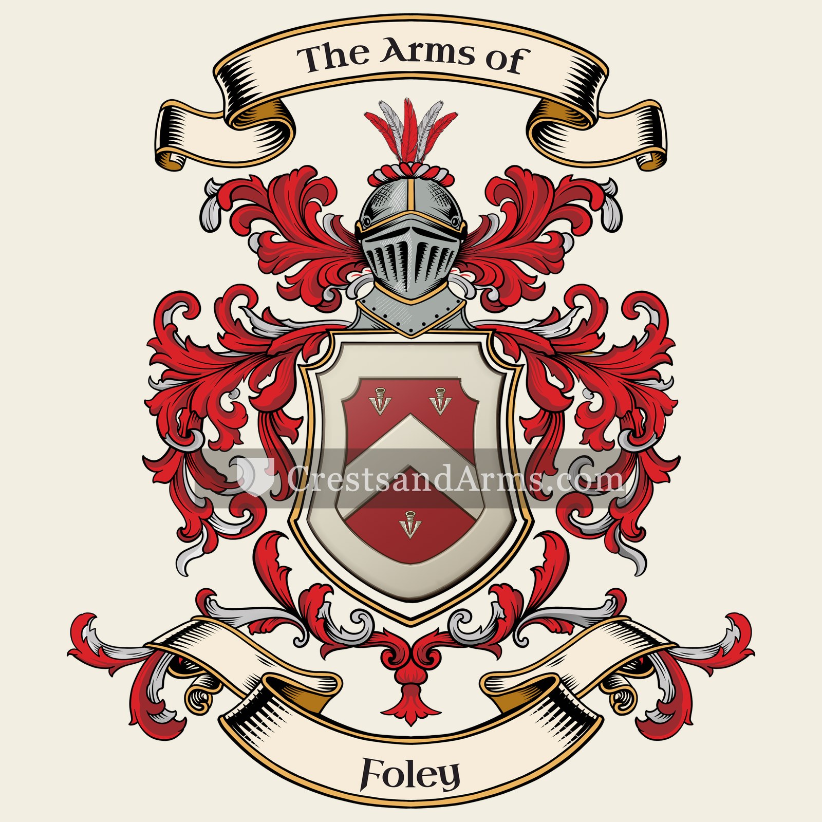 The Foley coat of arms