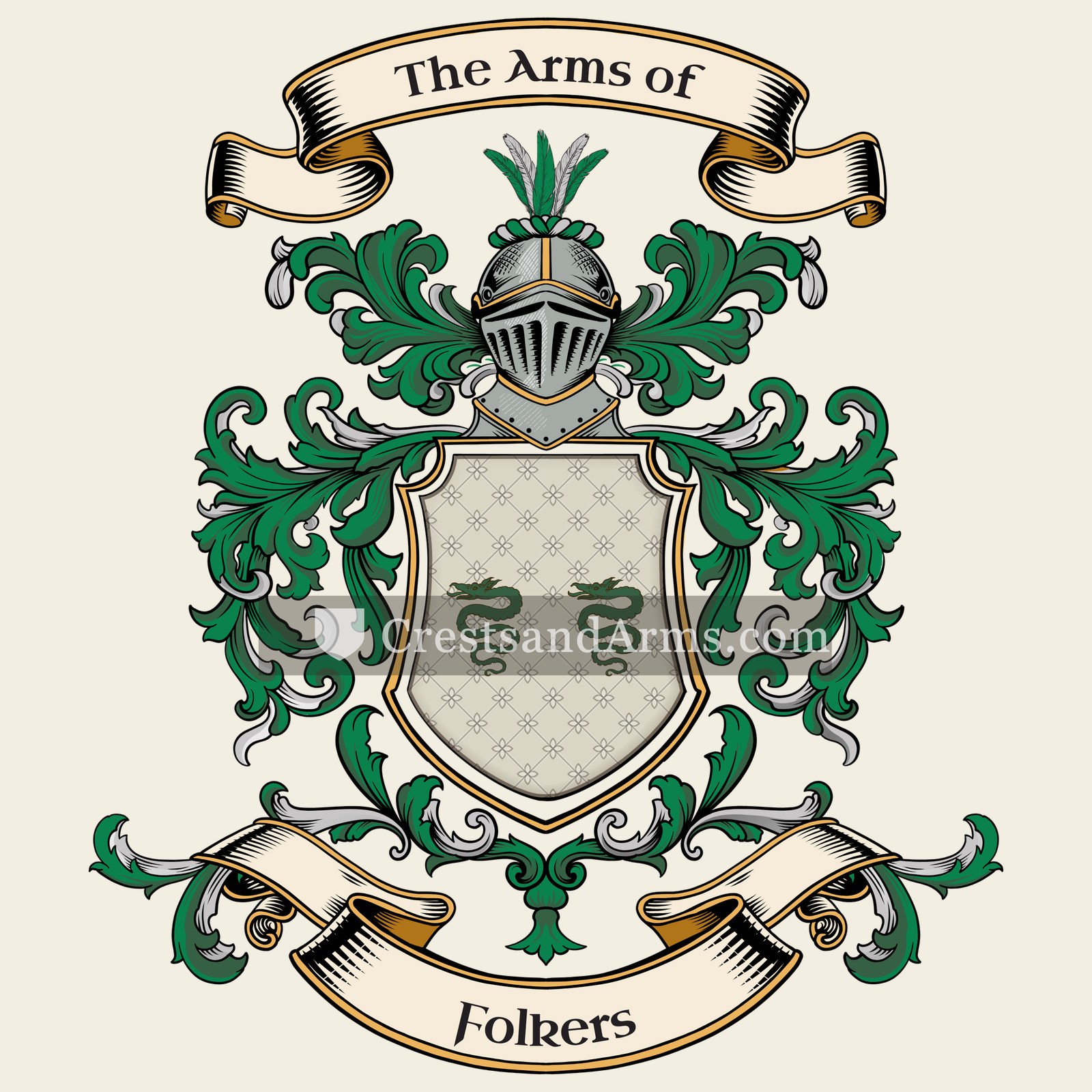The Folkers coat of arms