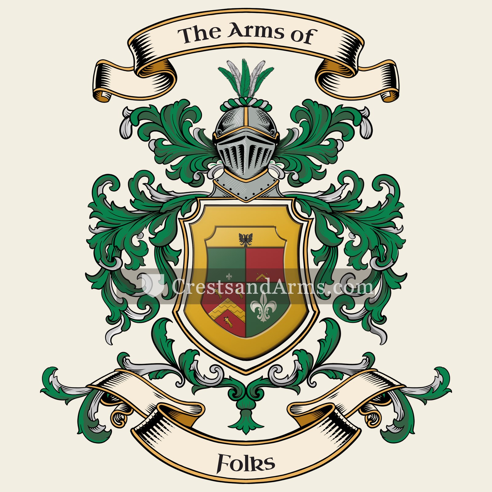 The Folks coat of arms