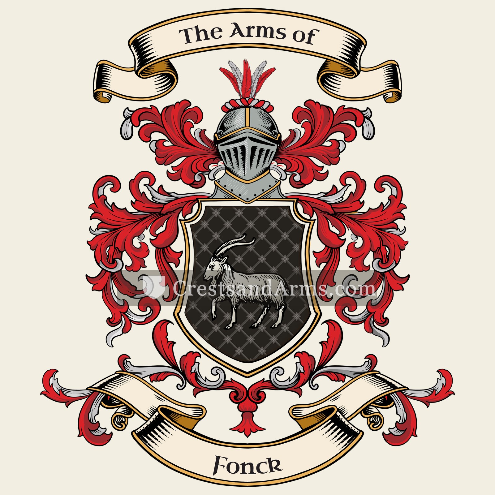 The Fonck coat of arms