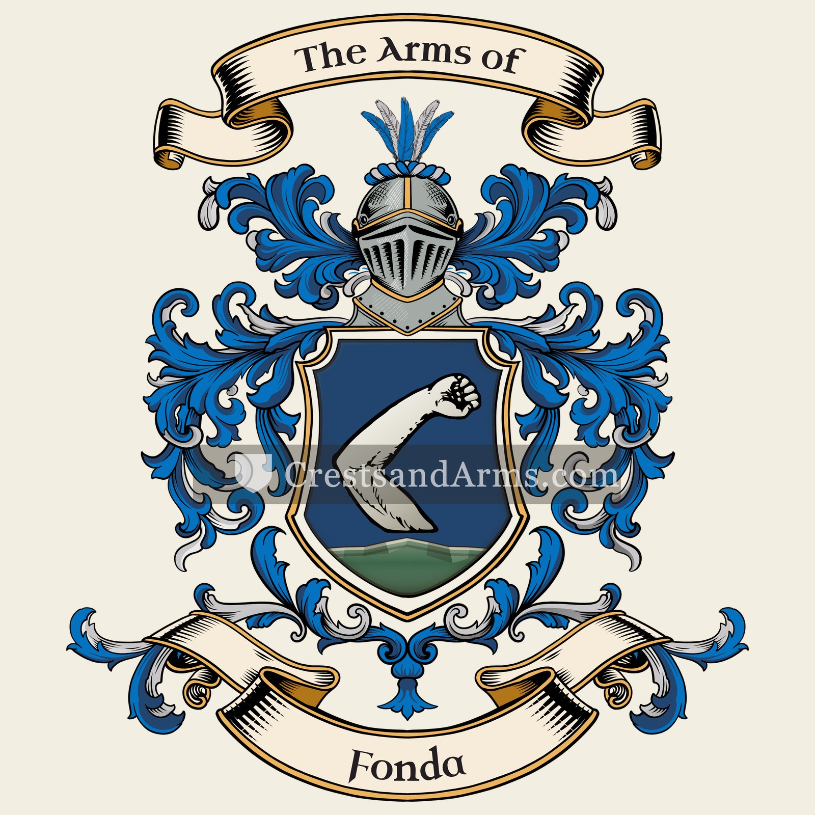 The Fonda coat of arms