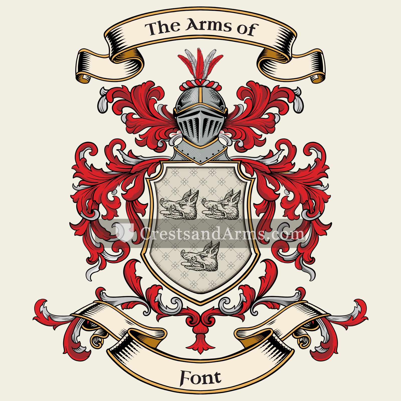 The Font coat of arms