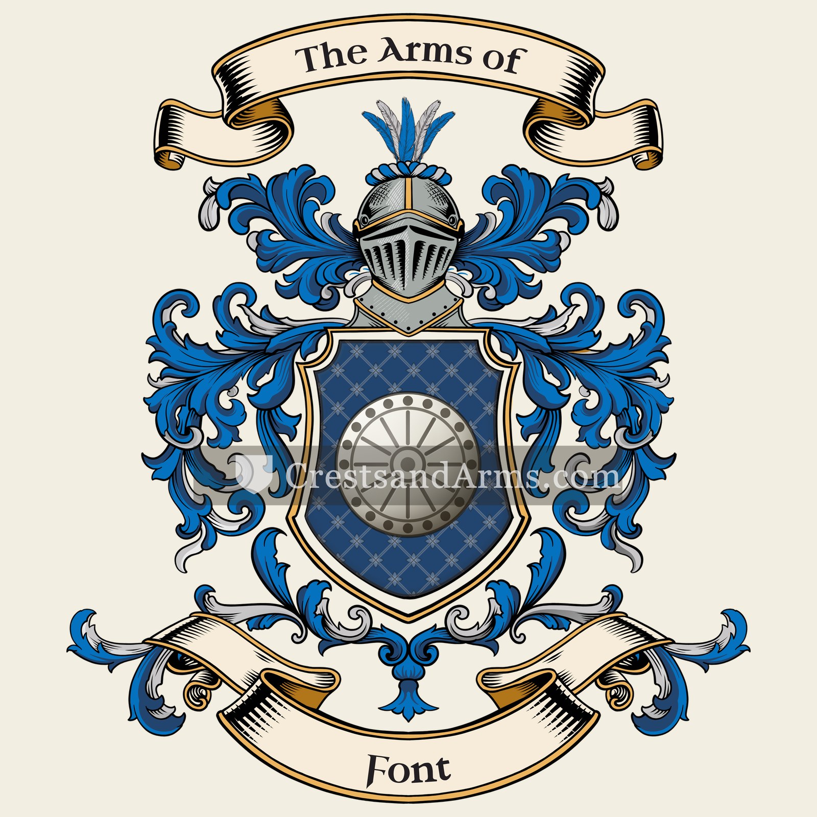 The Font coat of arms