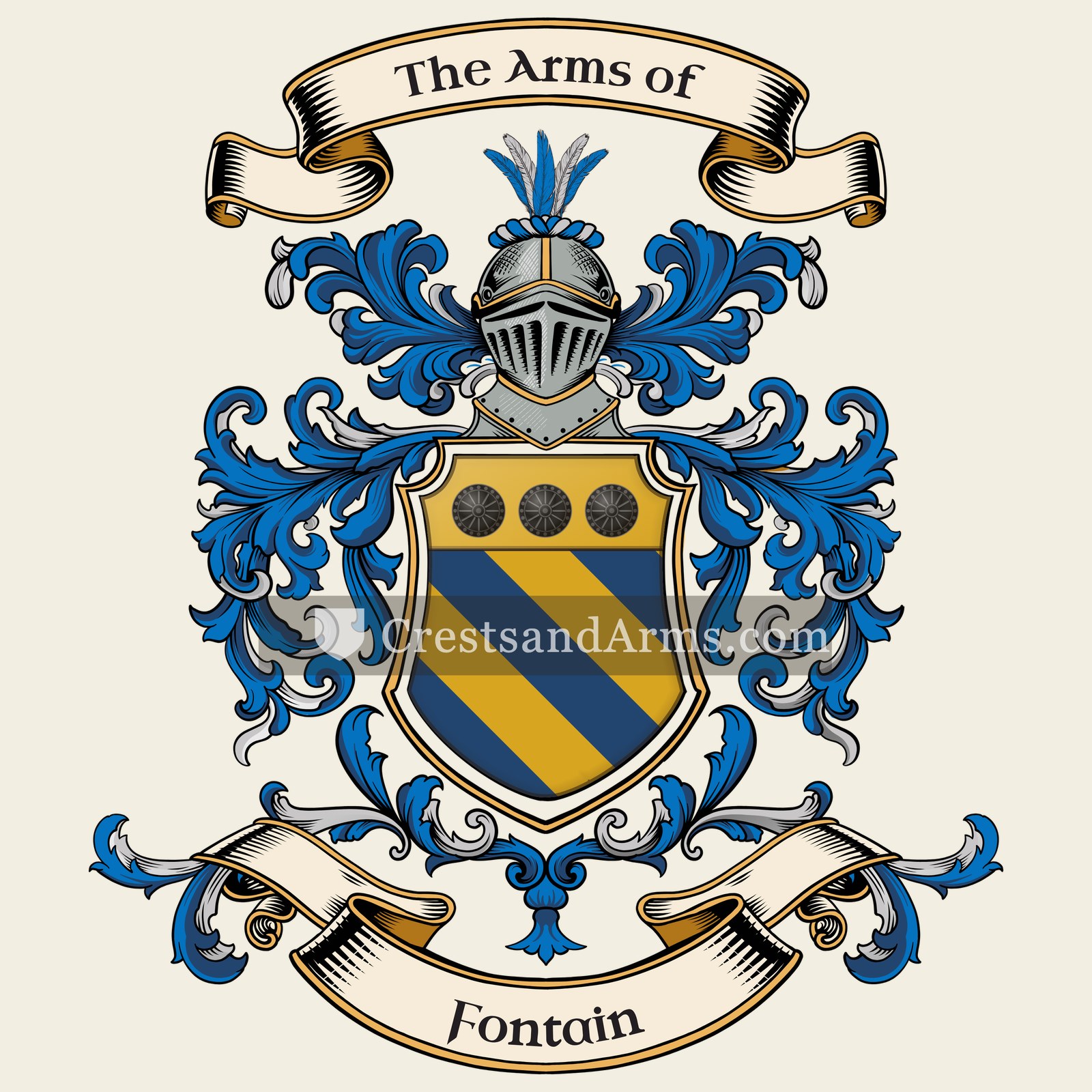 The Fontain coat of arms