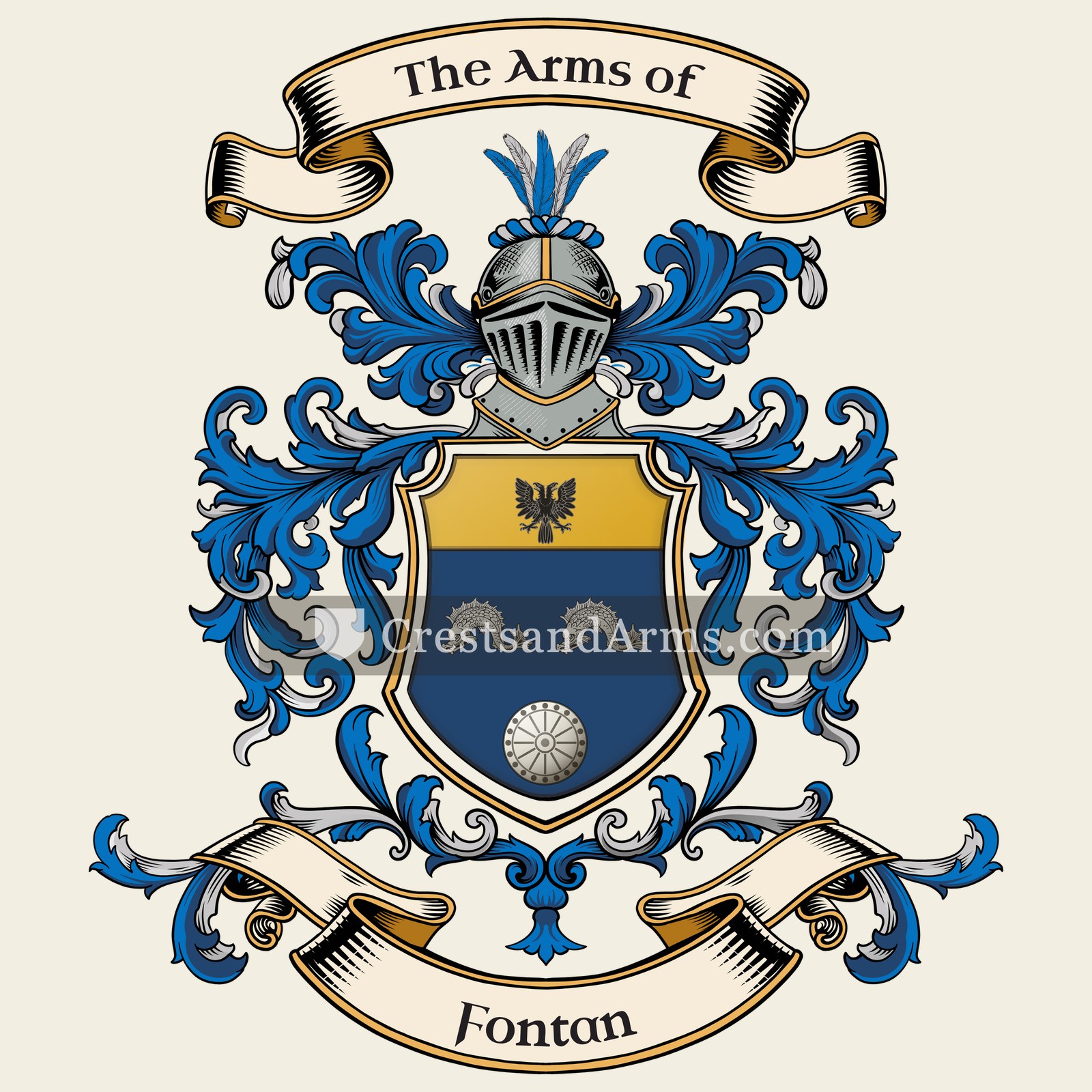 The Fontan coat of arms