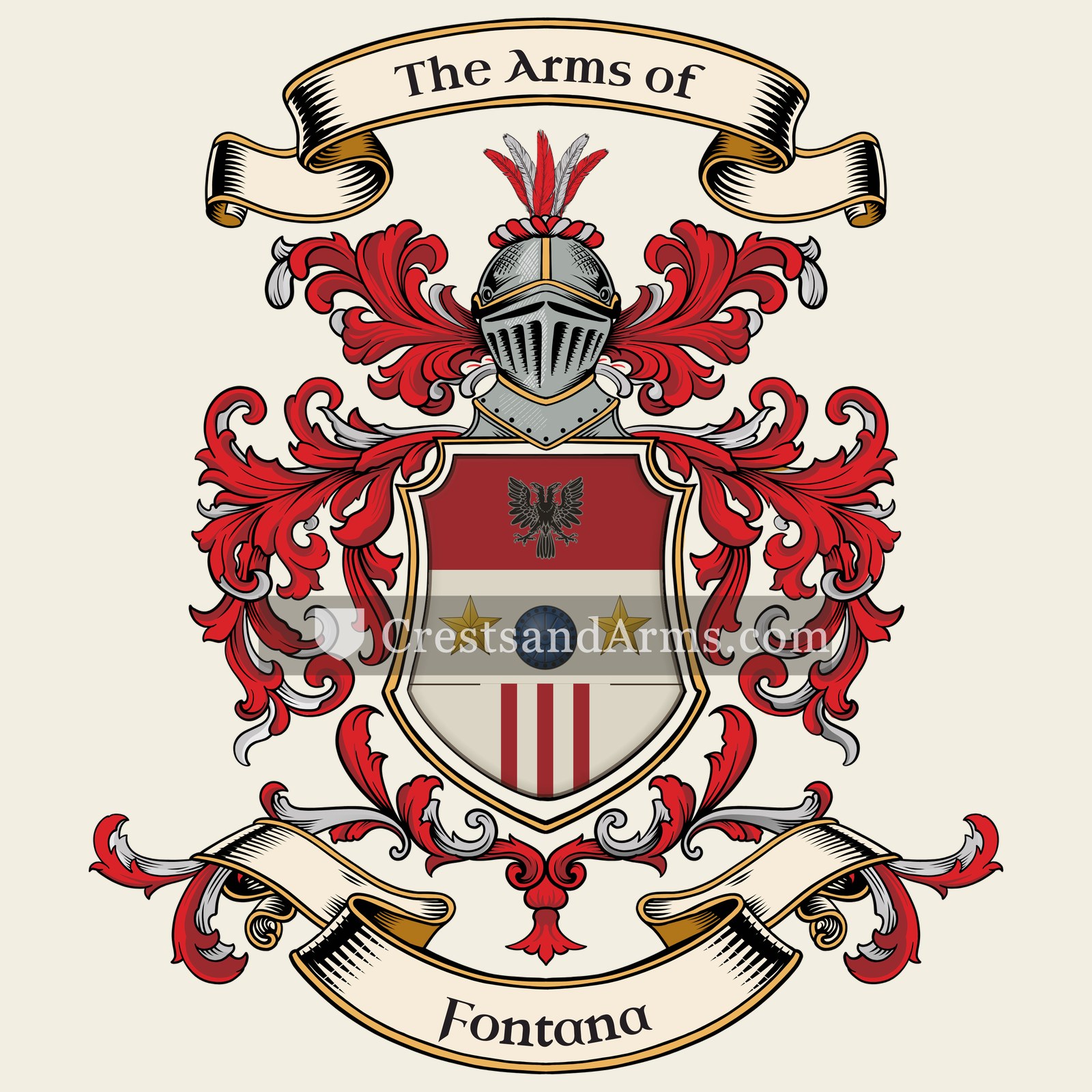 The Fontana coat of arms