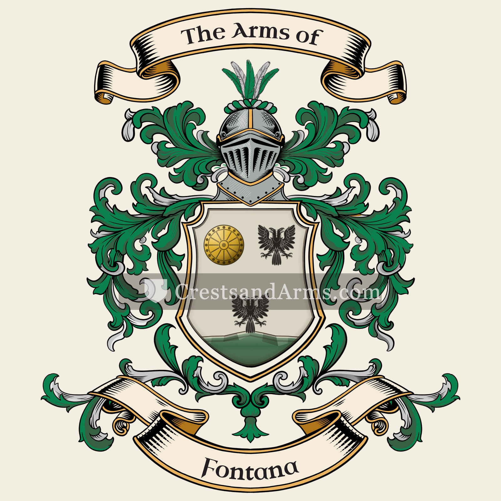 The Fontana coat of arms