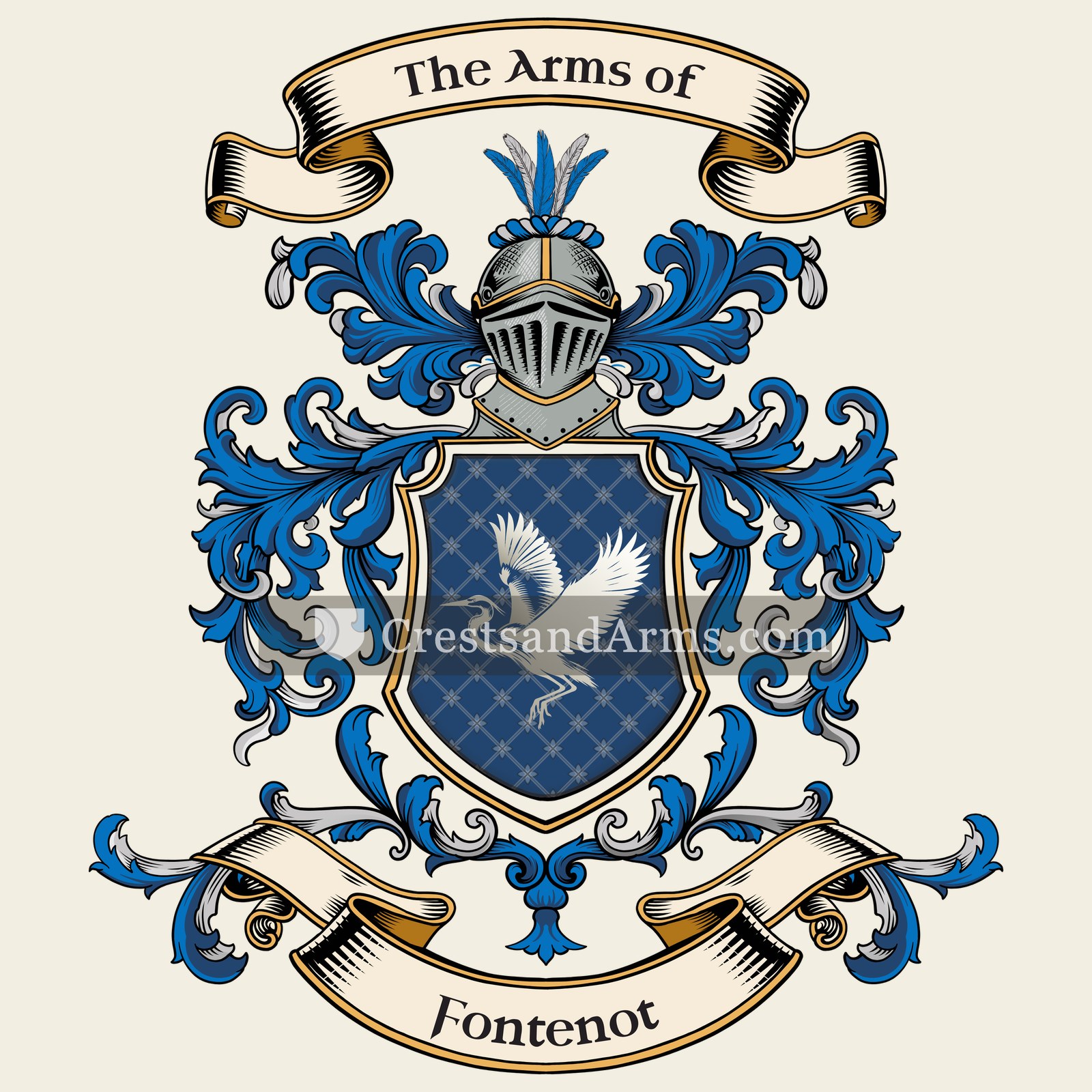 The Fontenot coat of arms