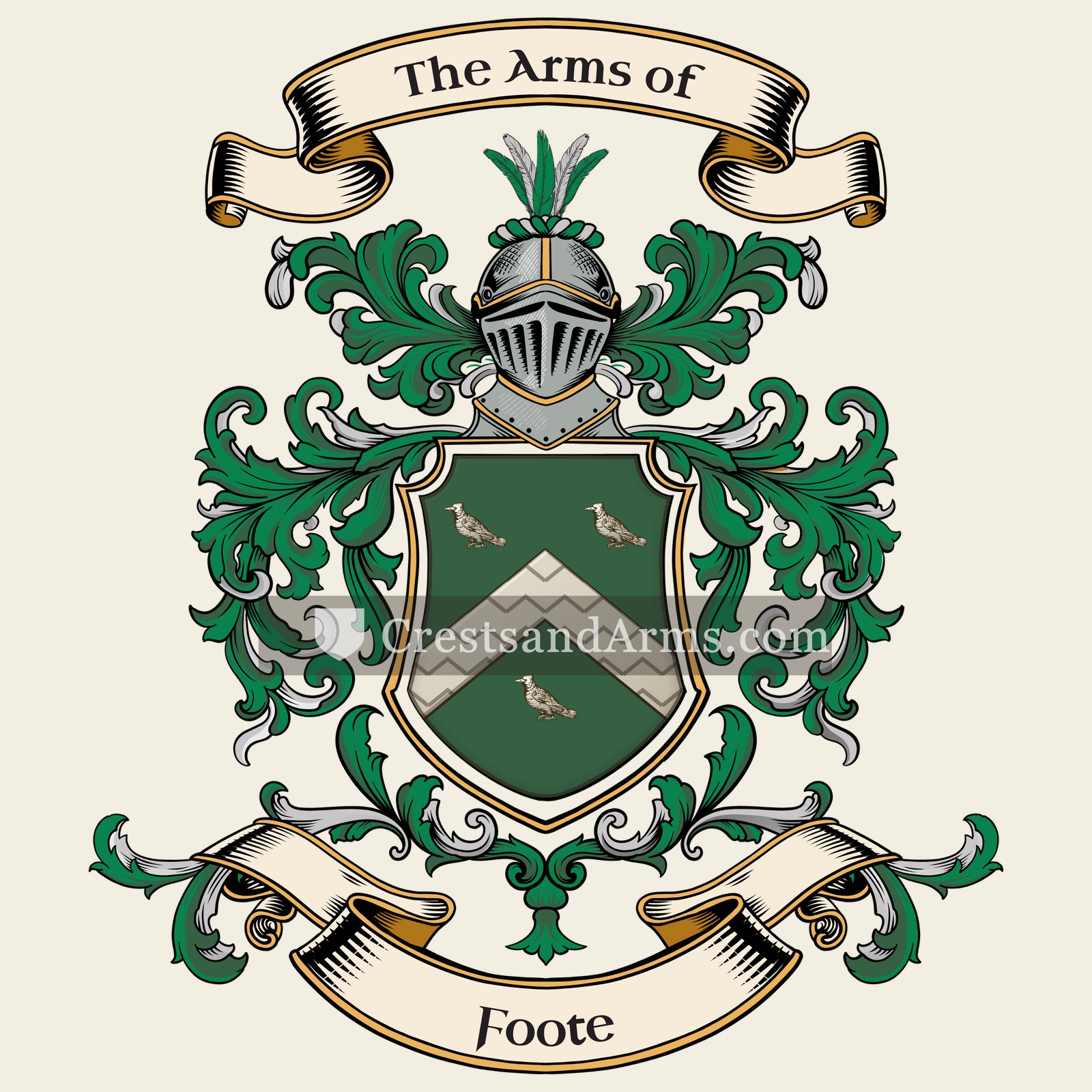 The Foote coat of arms