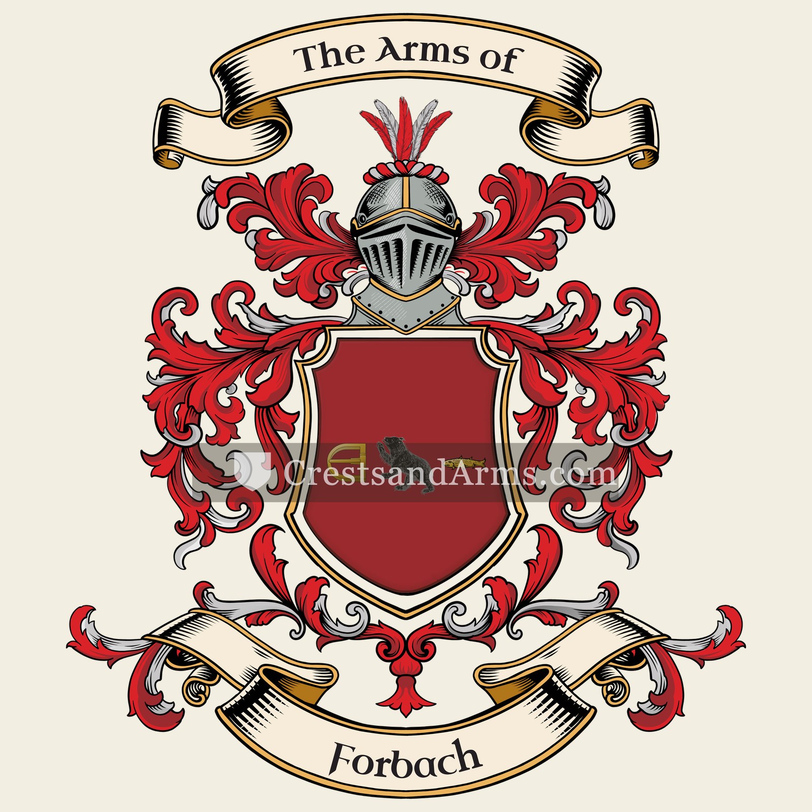 The Forbach coat of arms